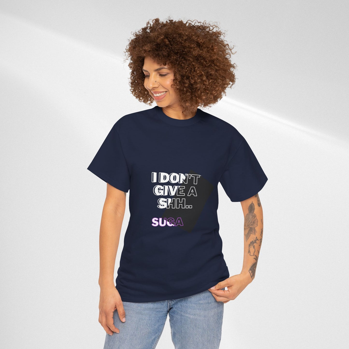 I Don't Give a Shh Tee — Bold Graphic Statement T‑Shirt