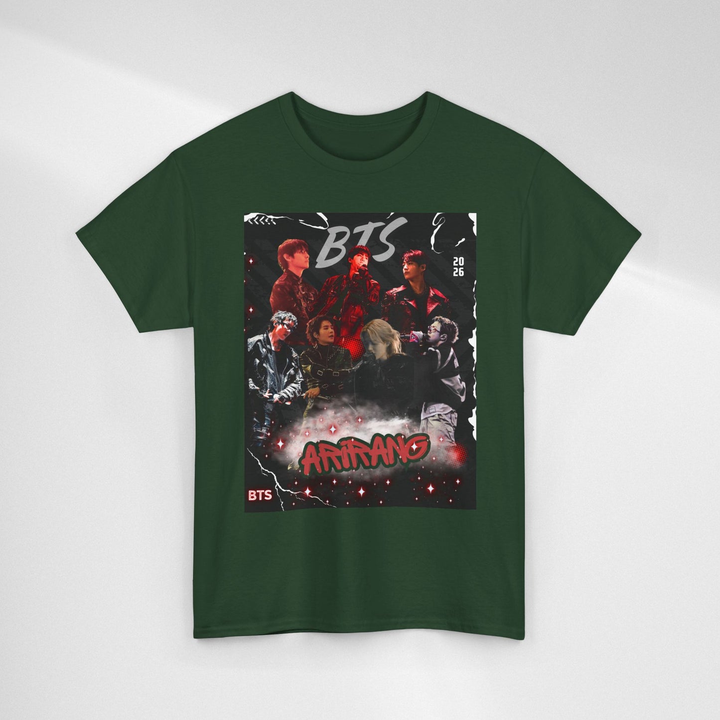 BTS Album Art Graphic Tee — 'Arirang' Fan Shirt