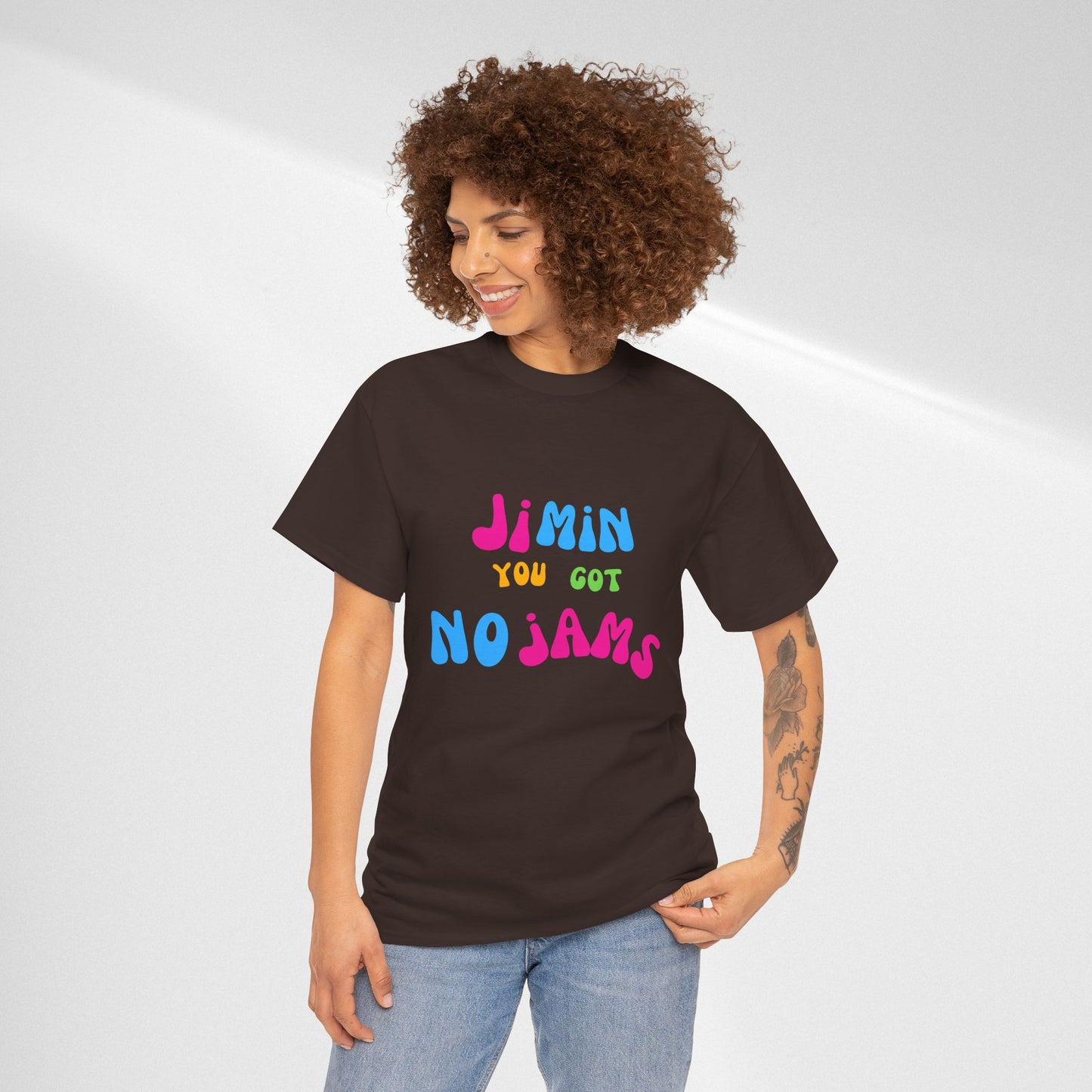Jimin You Got No Jams T-Shirt — Colorful K-Pop Fan Tee