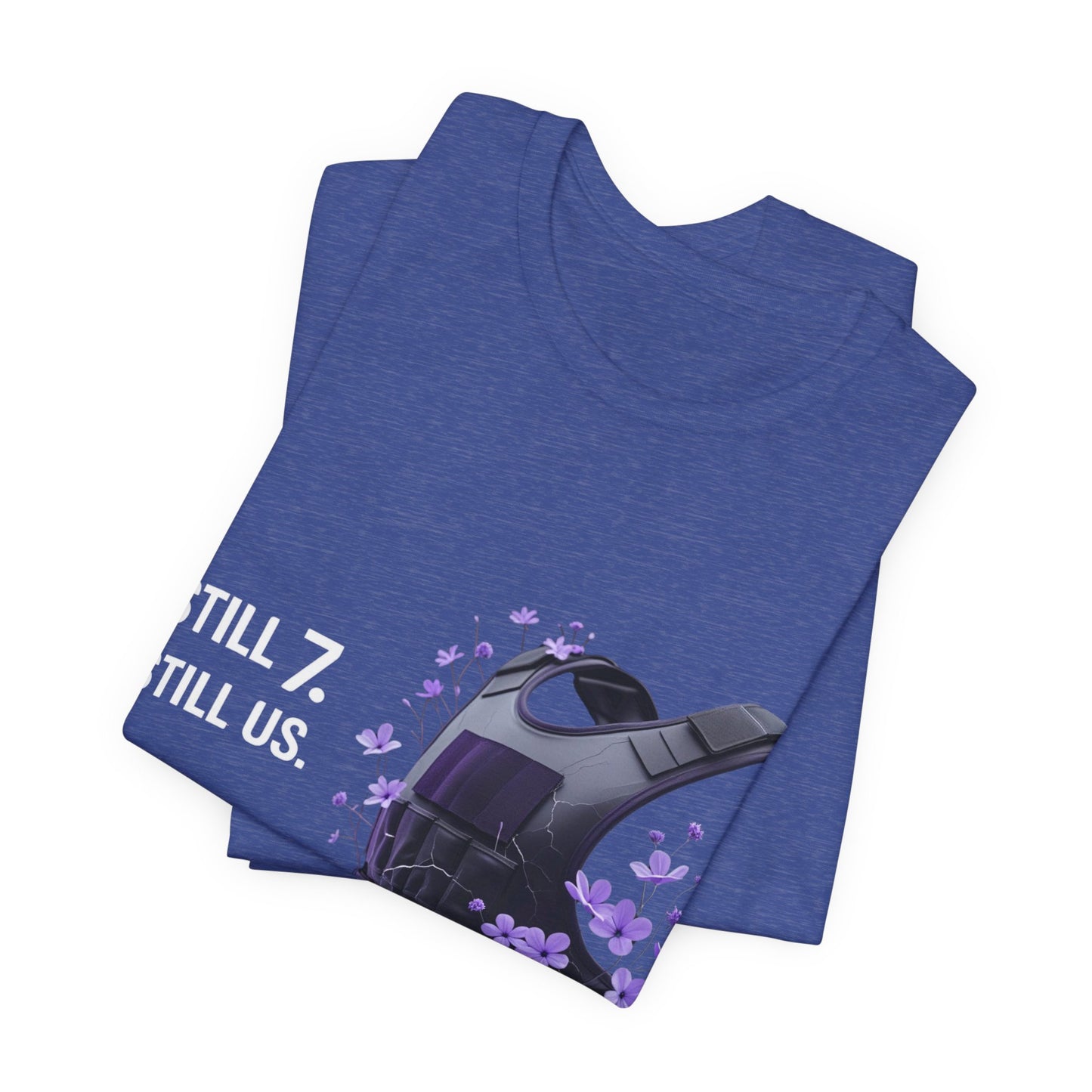 Bulletproof Vest Floral Tee — “I Am The Proof” Graphic T‑Shirt