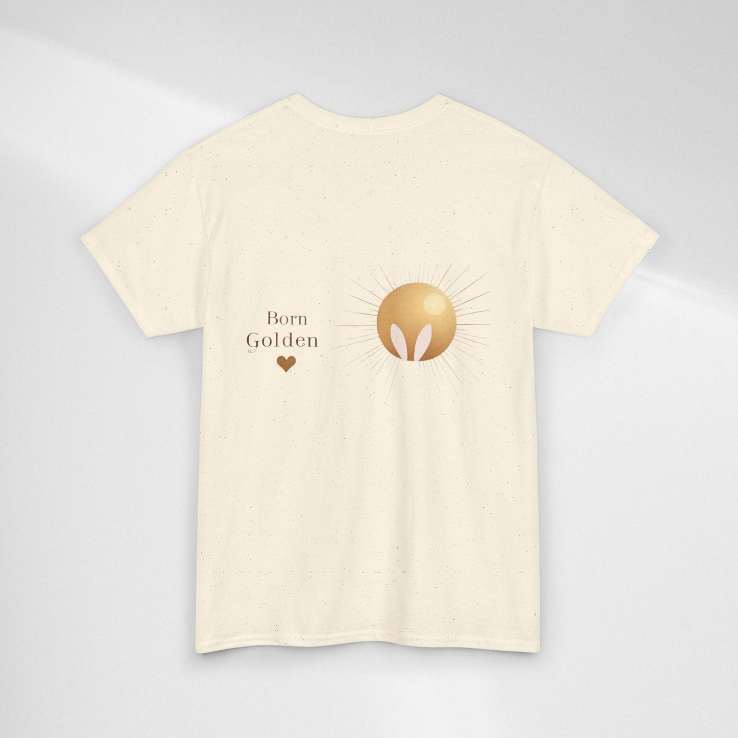 JK Golden Child T-Shirt — 'Born Golden' Cute Kids Illustration Tee