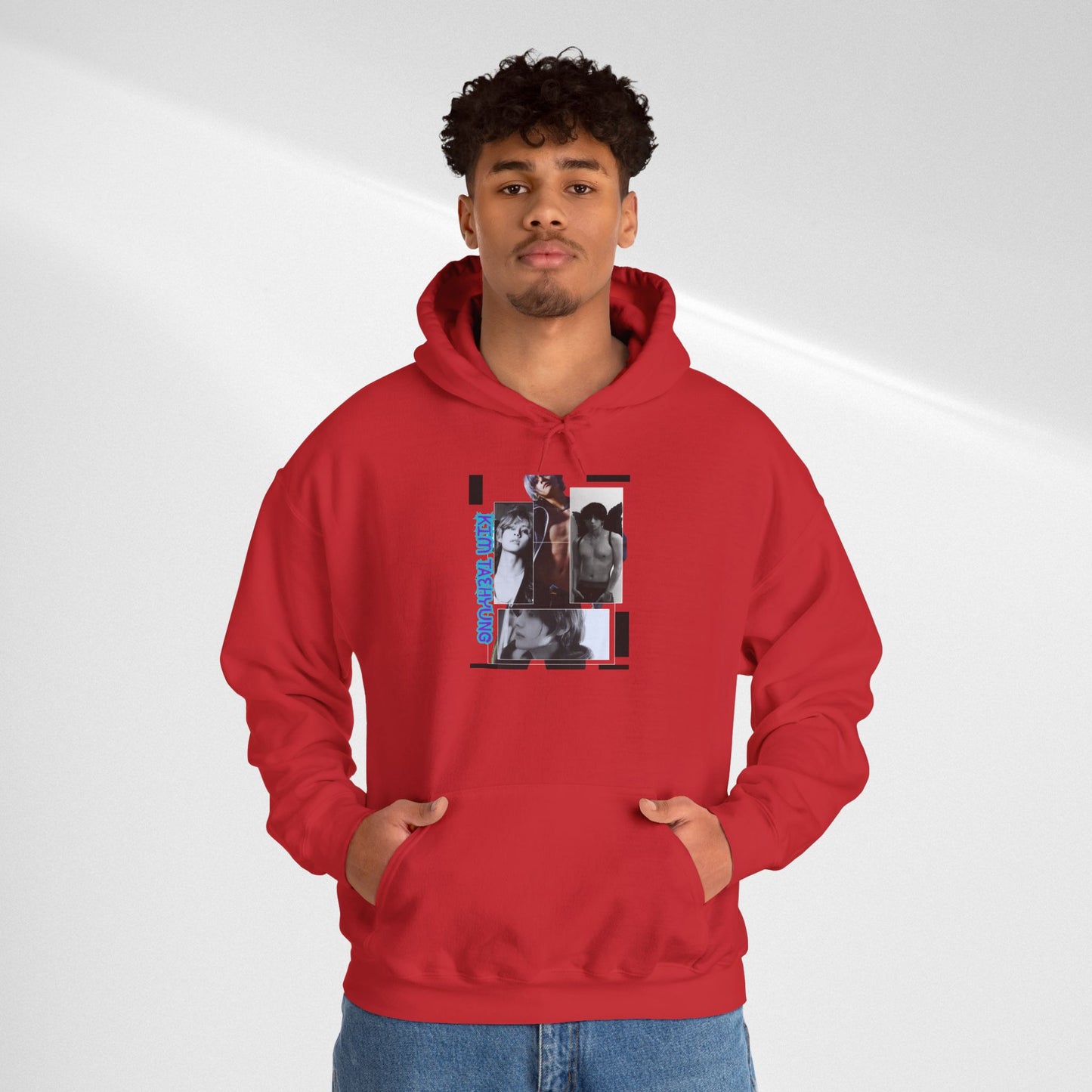 TAE Hoodie — Graphic Photo Collage 'Goth Romance' Streetwear Pullover