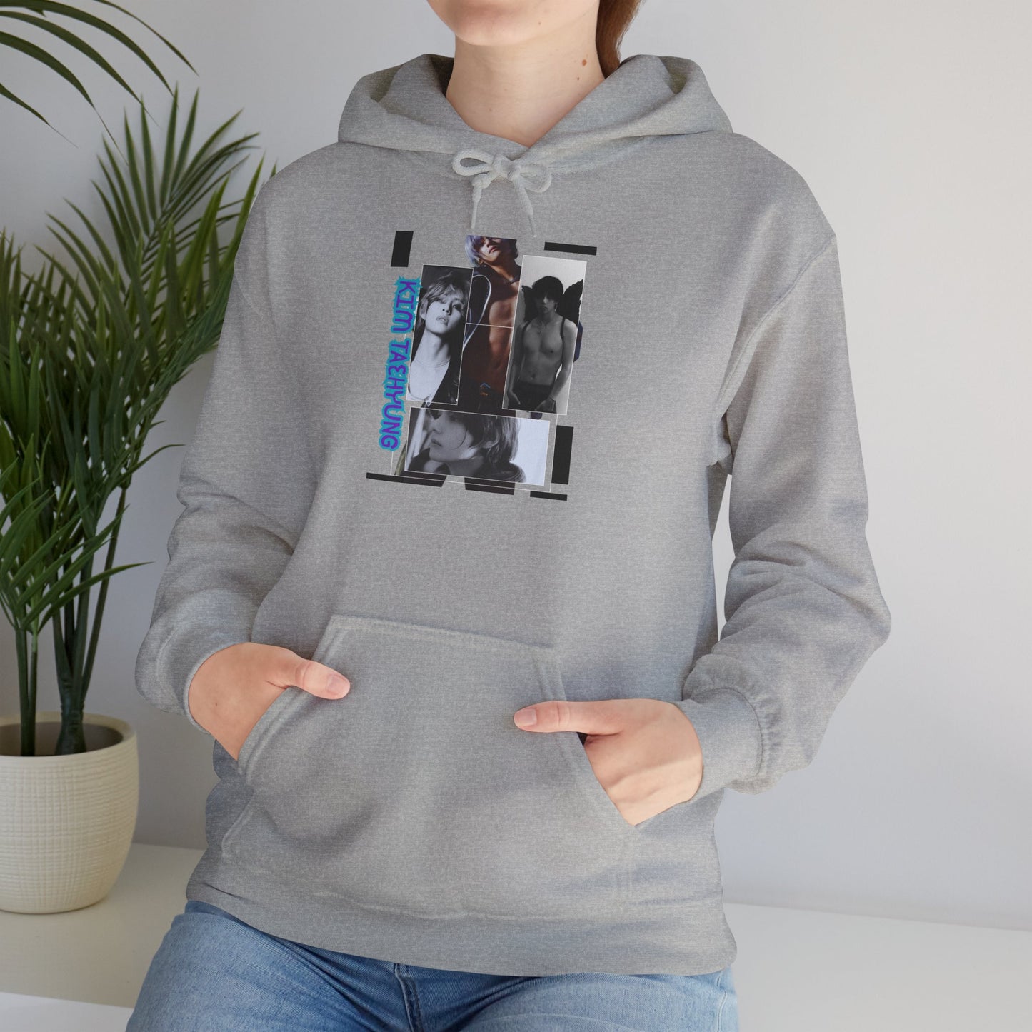 TAE Hoodie — Graphic Photo Collage 'Goth Romance' Streetwear Pullover