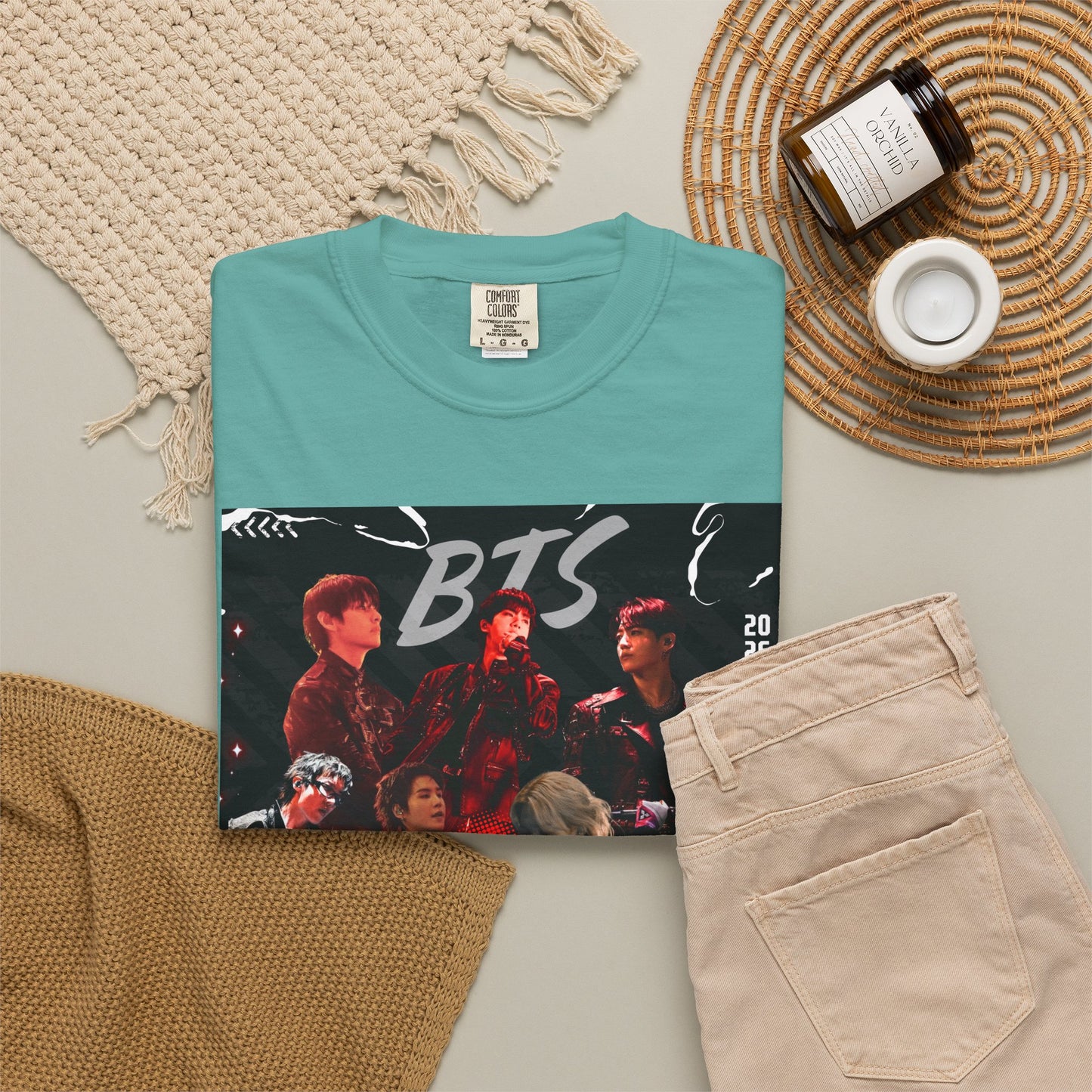 BTS ARIRANG Graphic T-Shirt — "Arirang" BTS Style Concert Tee