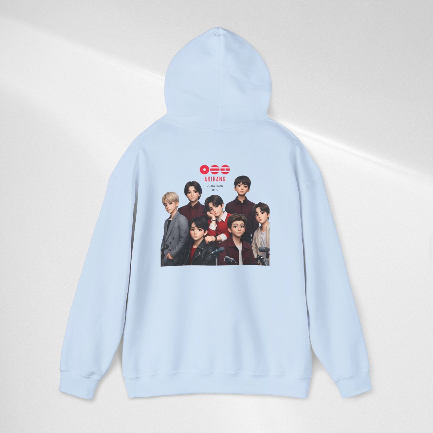 BTS Group Photo Hoodie – Korean Boy Band Pullover