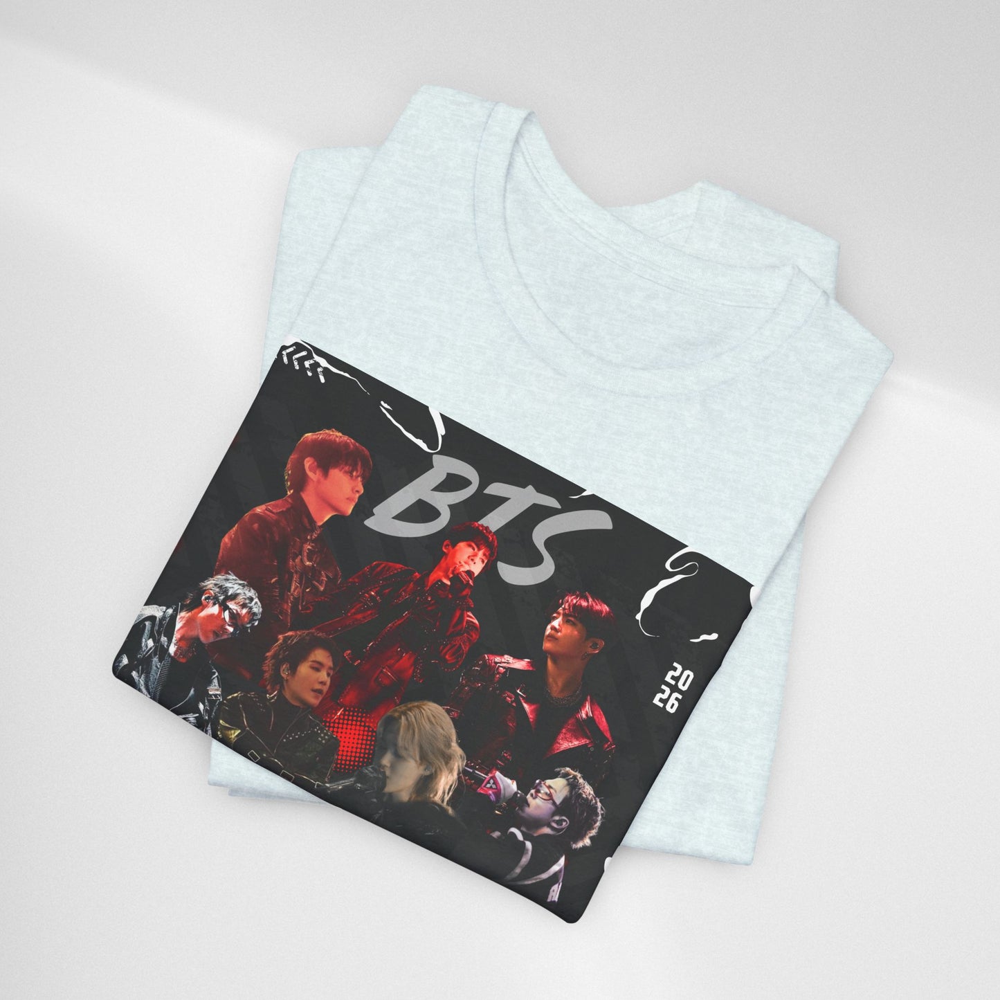 BTS ARIRANG Band Graphic Tee — 'BTS ARMY' Retro Concert Poster Shirt