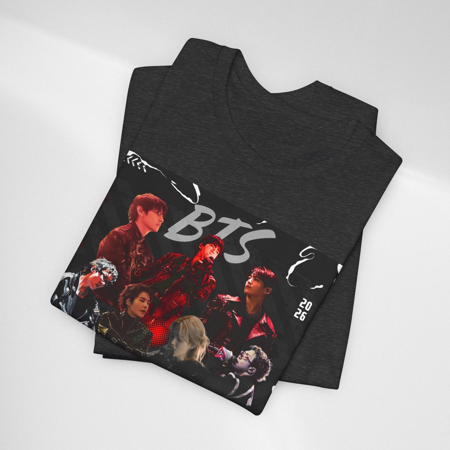 BTS ARIRANG Band Graphic Tee — 'BTS ARMY' Retro Concert Poster Shirt