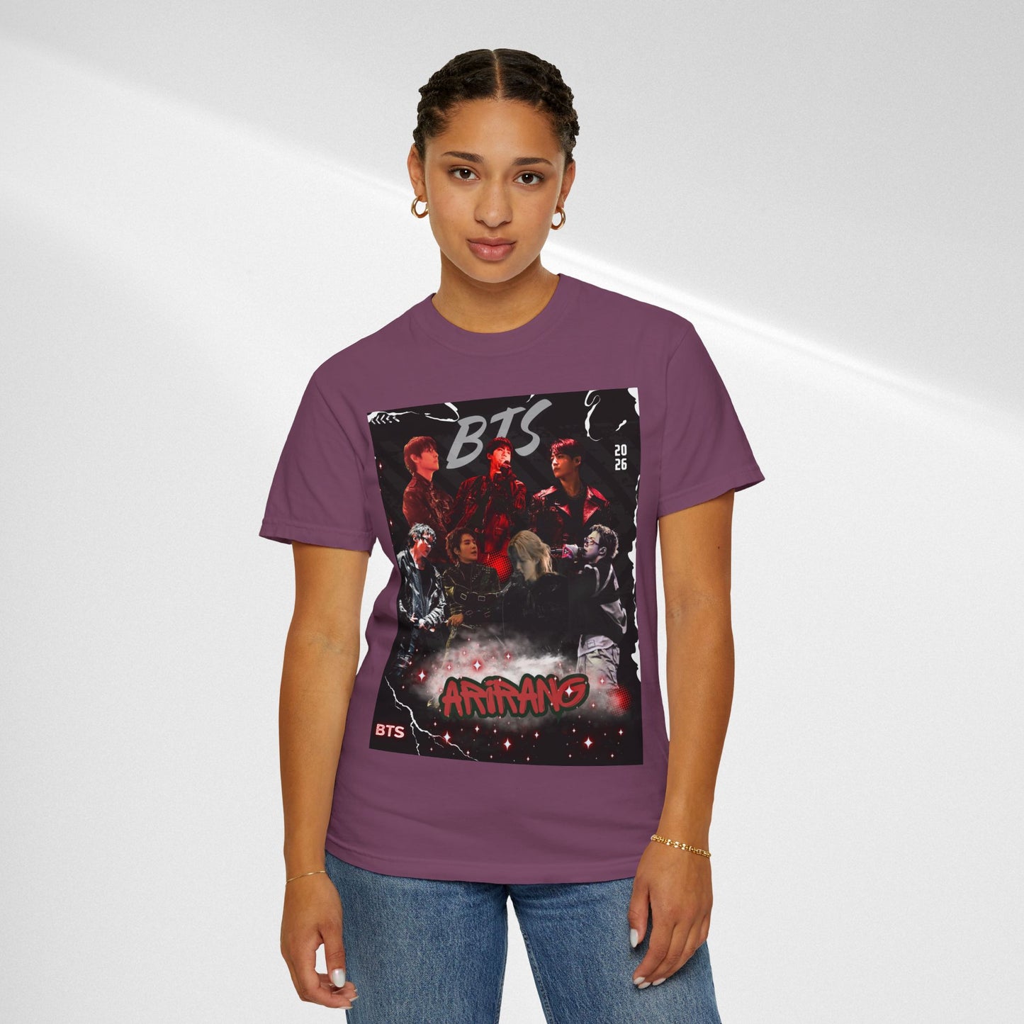 BTS ARIRANG Graphic T-Shirt — "Arirang" BTS Style Concert Tee