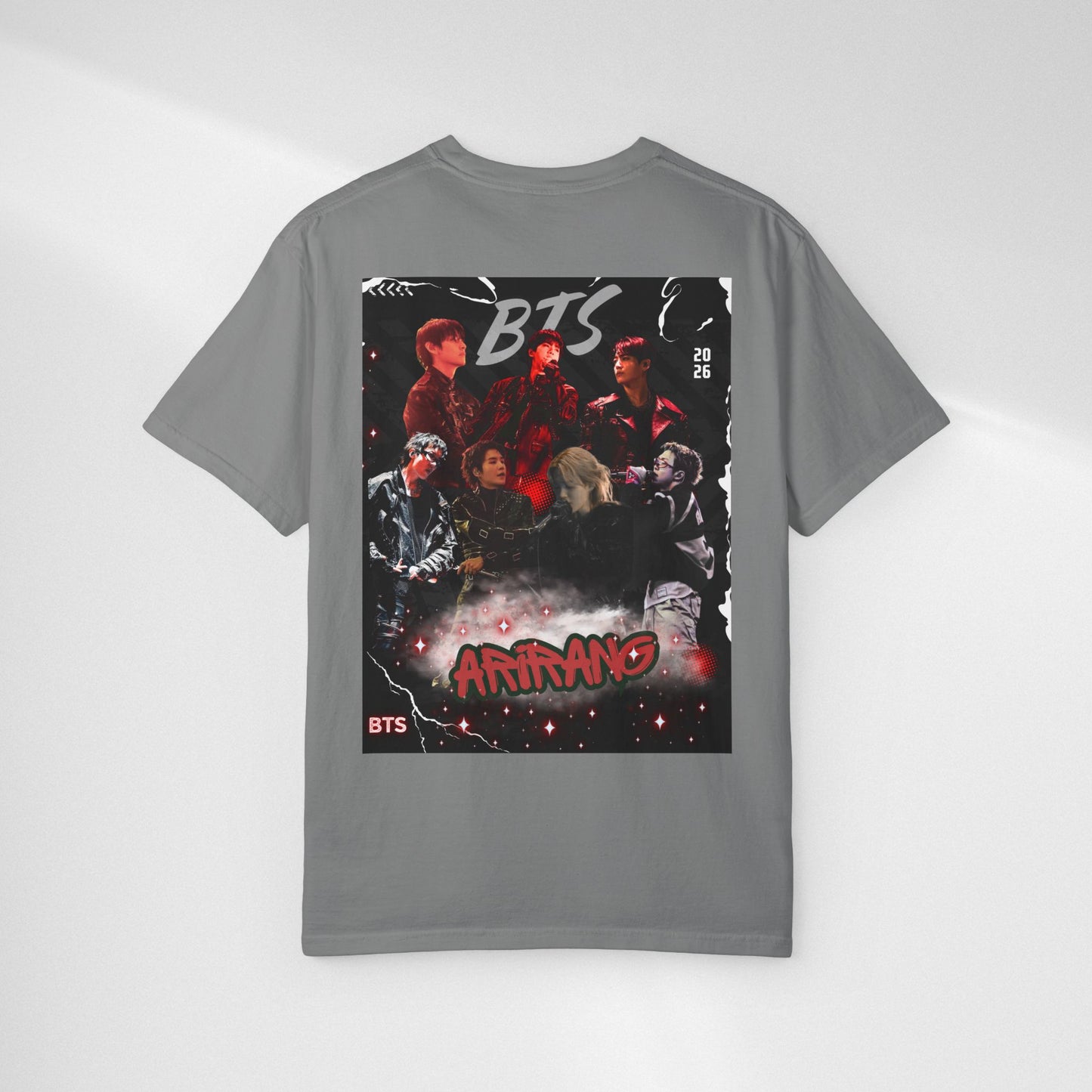BTS ARIRANG Graphic T-Shirt — "Arirang" BTS Style Concert Tee