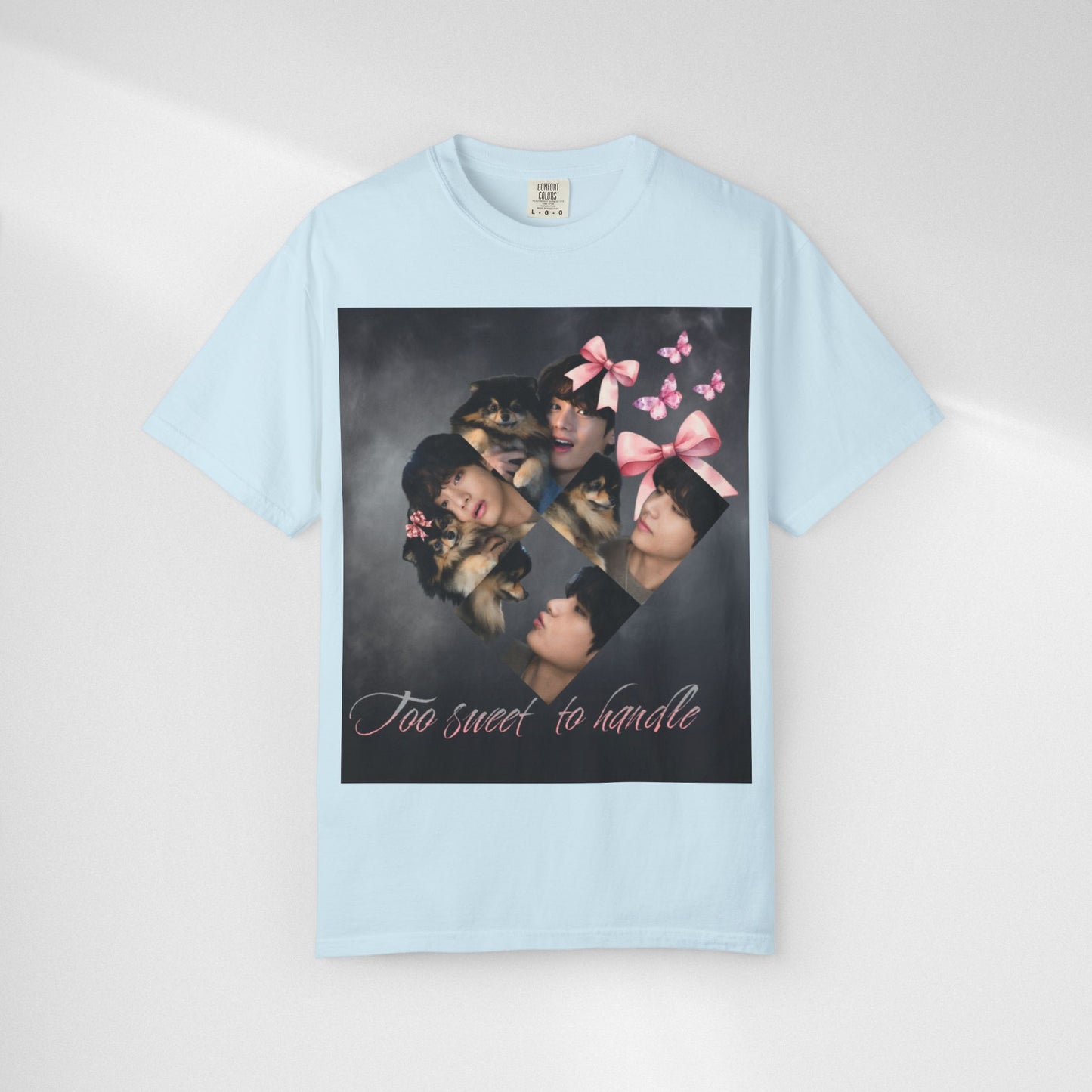 V Too Sweet to Handle T-Shirt — Cute Vintage Photo Collage Tee