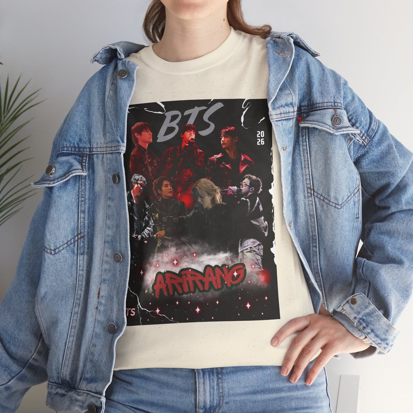 BTS Album Art Graphic Tee — 'Arirang' Fan Shirt