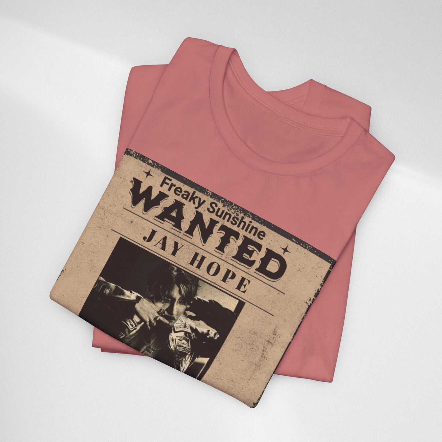 Wanted Poster Jay Hope T-Shirt — Vintage Western Graphic Tee