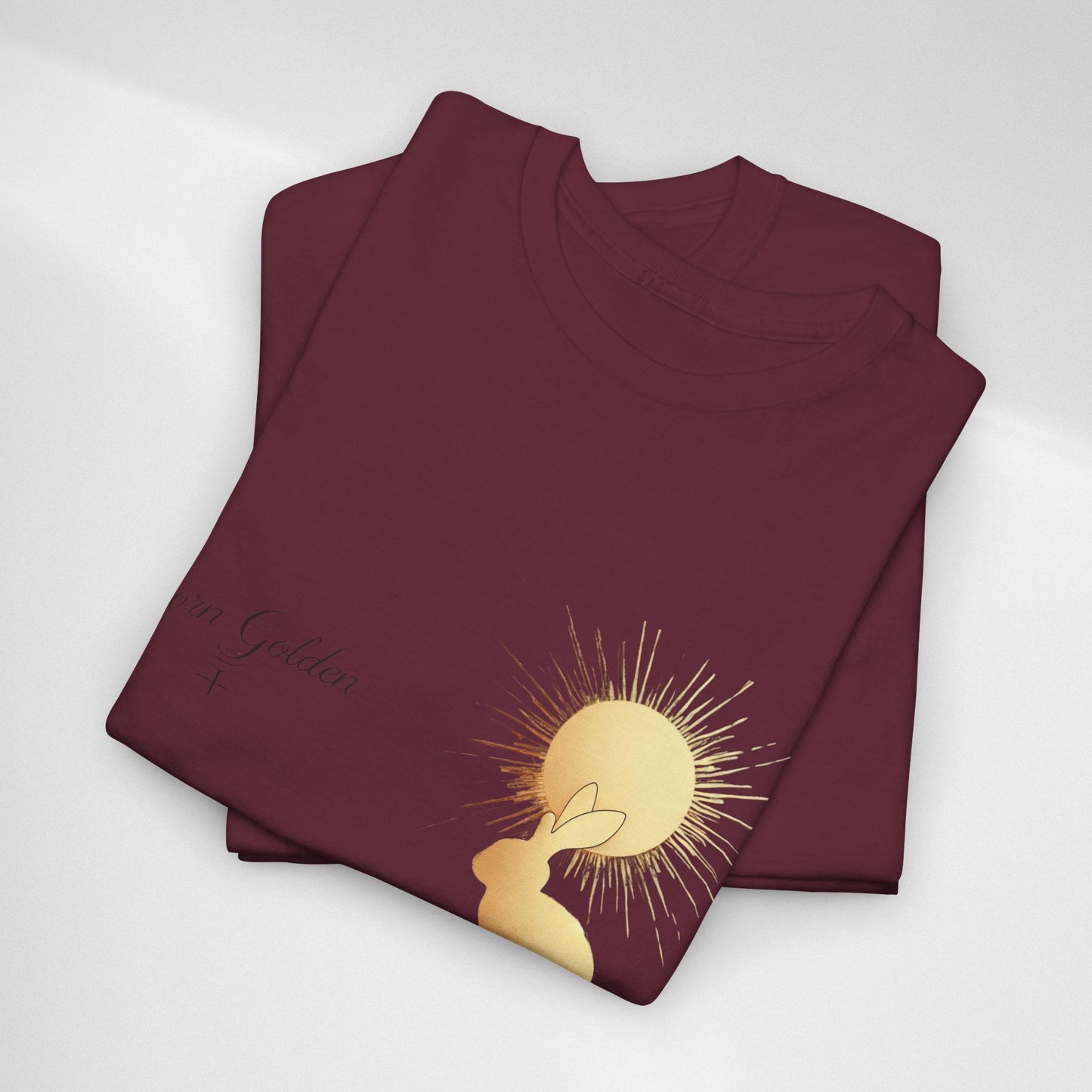 JK Golden Child T-Shirt — 'Born Golden' Cute Kids Illustration Tee