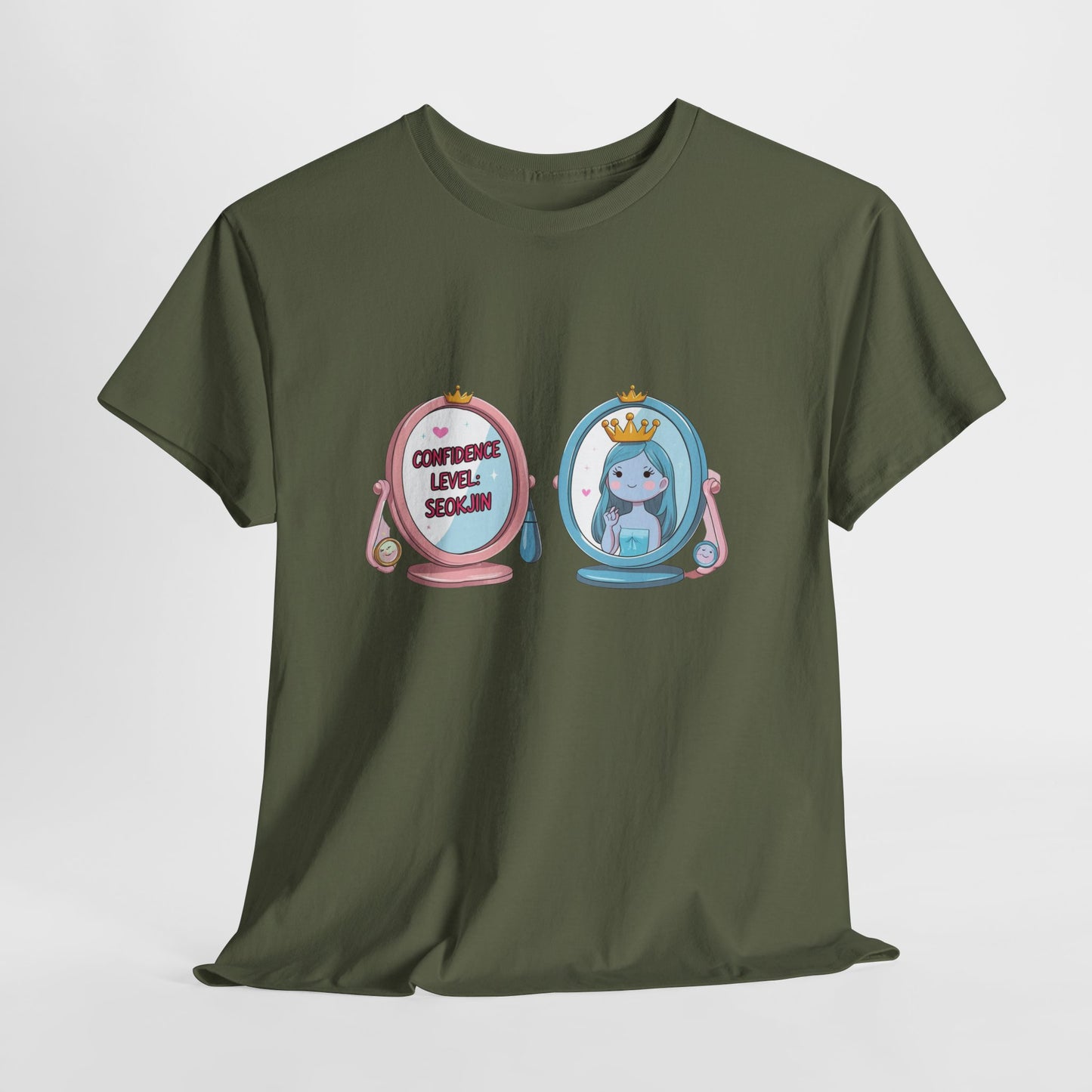 BTS Jin Confidence Level T-Shirt — Seokjin Fan Tee