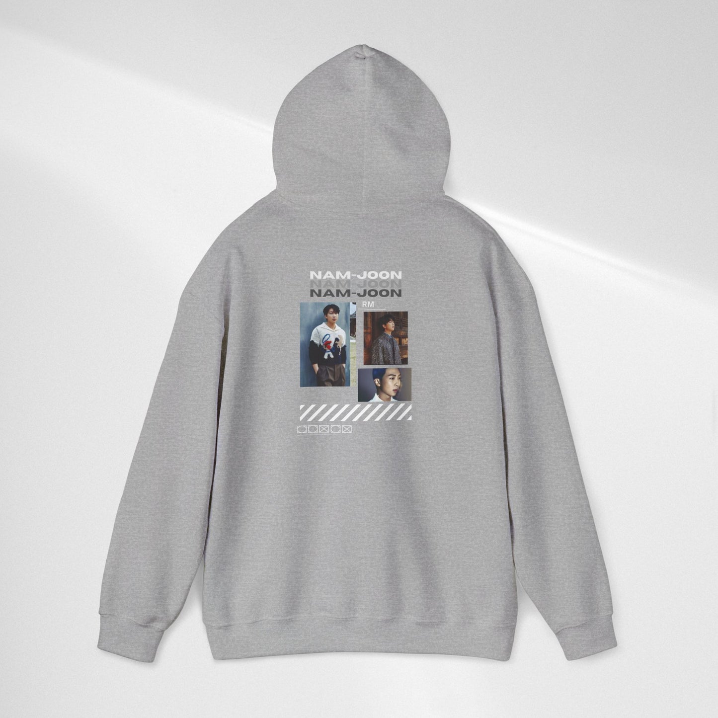 NAMJOON Hoodie — Retro Filmstrip Portrait Pullover