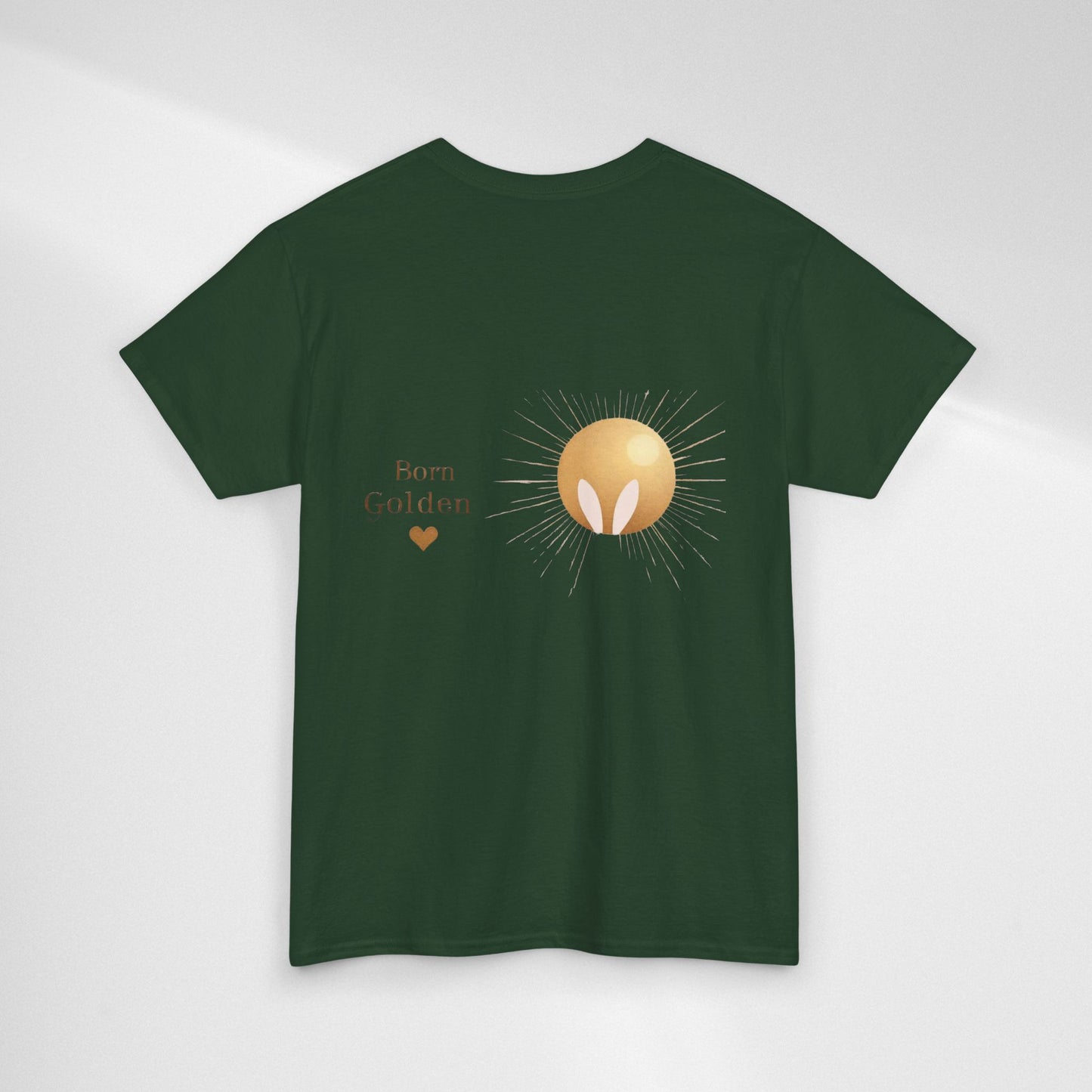 JK Golden Child T-Shirt — 'Born Golden' Cute Kids Illustration Tee