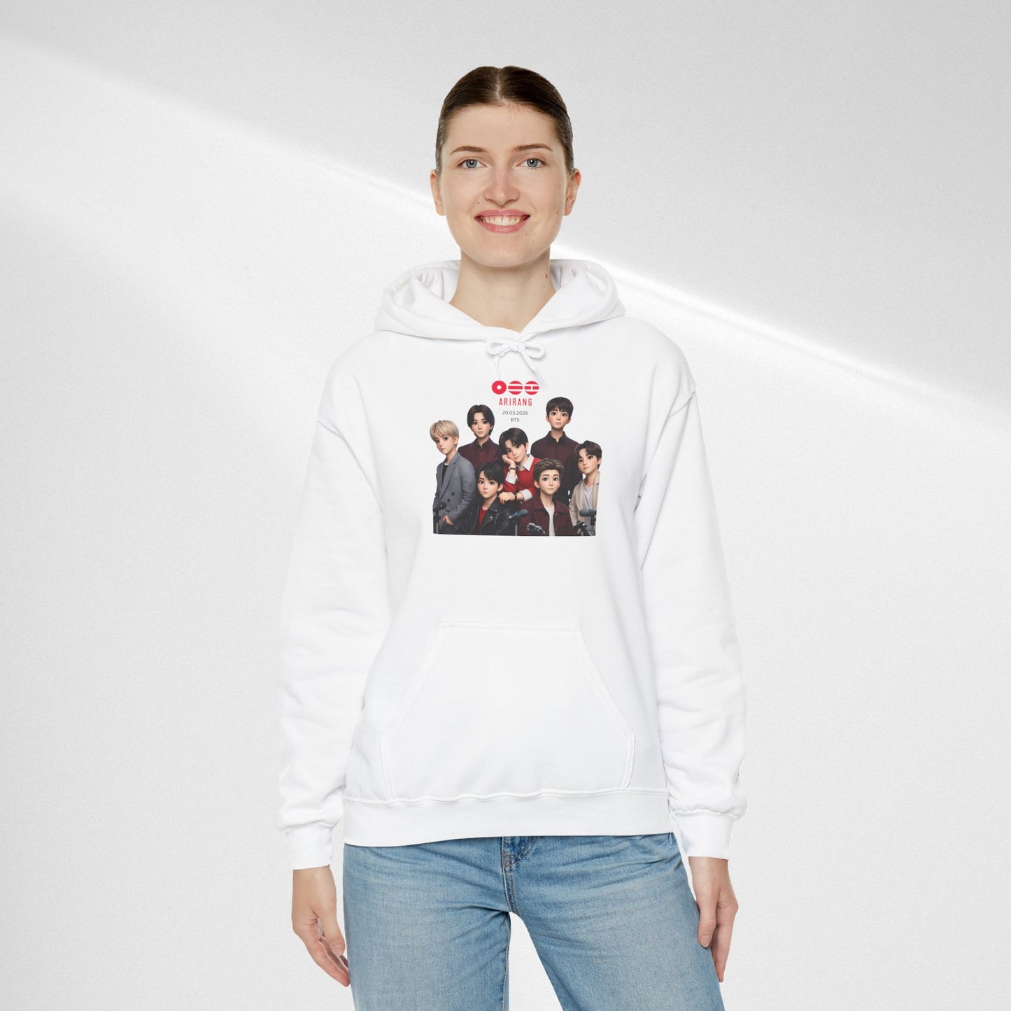 BTS Group Photo Hoodie – Korean Boy Band Pullover