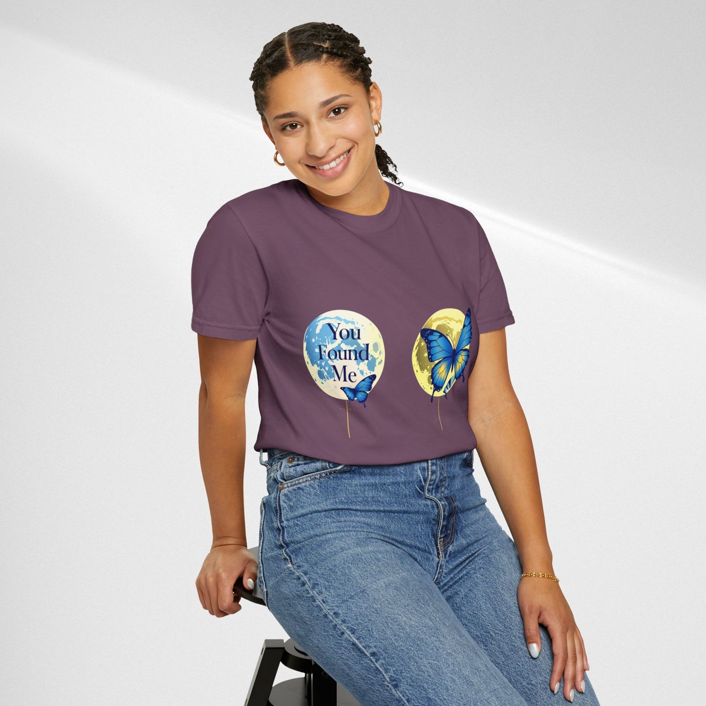Butterfly "You Found Me" Graphic T-Shirt