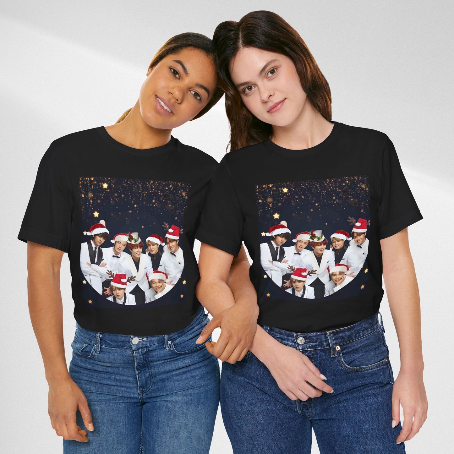 BTS Holiday Photo Crew Christmas Tee