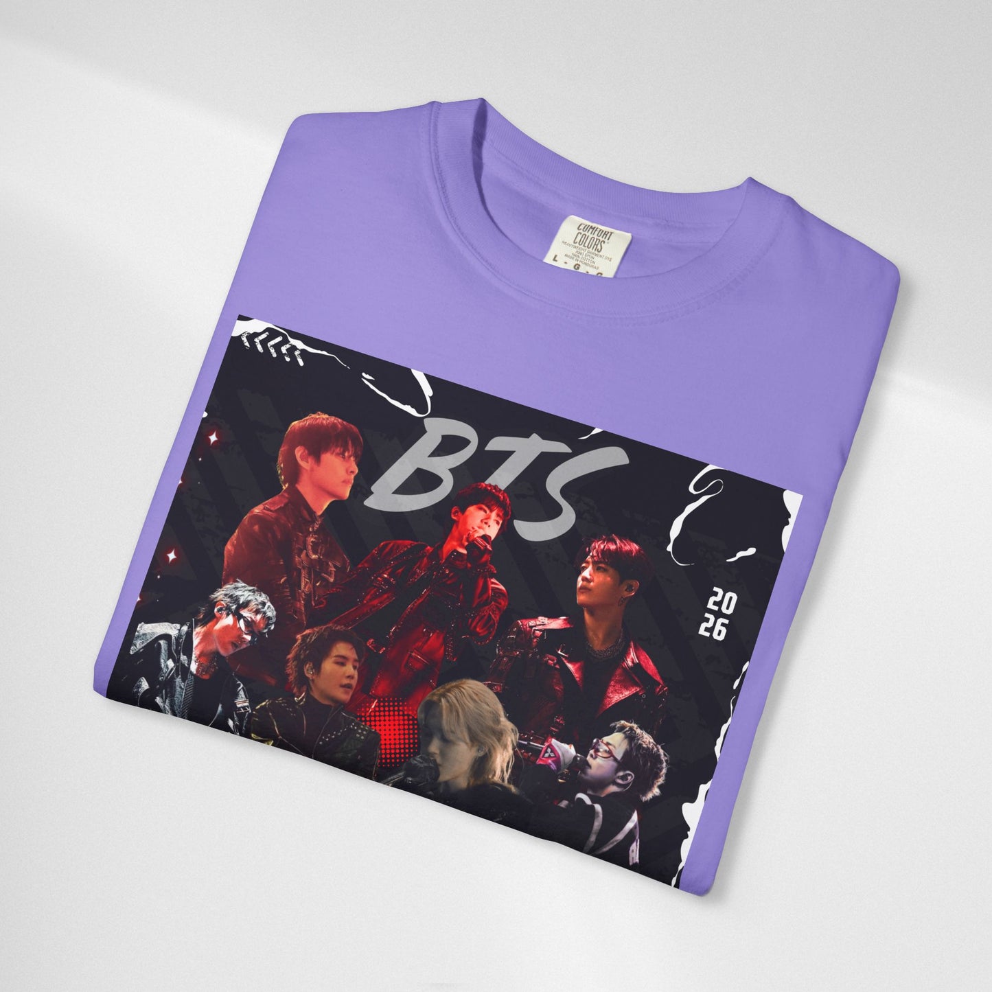 BTS ARIRANG Graphic T-Shirt — "Arirang" BTS Style Concert Tee