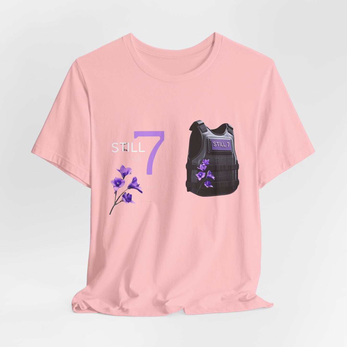 Bulletproof Vest Floral Tee — “I Am The Proof” Graphic T‑Shirt