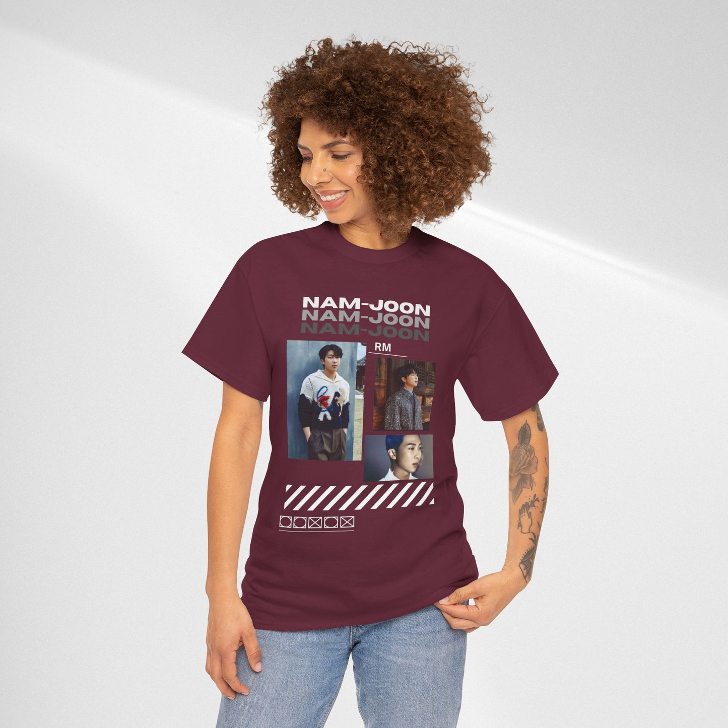 RM (Nam-Joon) Photo Collage K-Pop Graphic Tee
