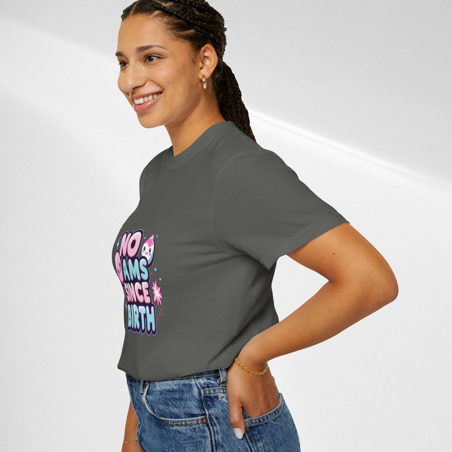 No JAMs Since Birth T-Shirt — Cute Kawaii 'No JAMs Since Birth' Graphic Tee