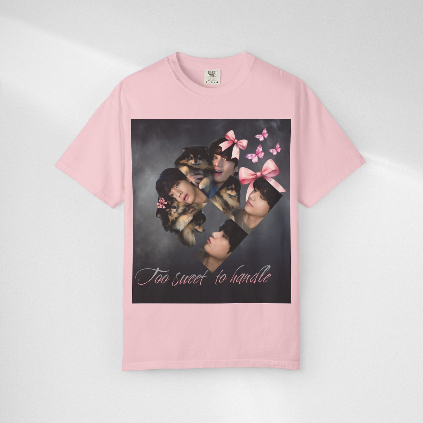 V Too Sweet to Handle T-Shirt — Cute Vintage Photo Collage Tee