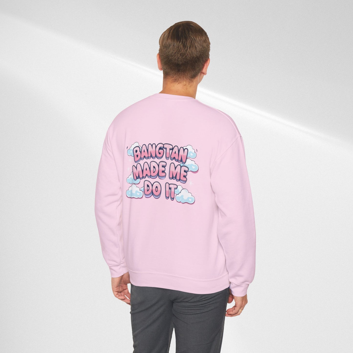 Crewneck Sweatshirt — "Bangtan Made Me Do It" K-Pop BTS Fan Pullover