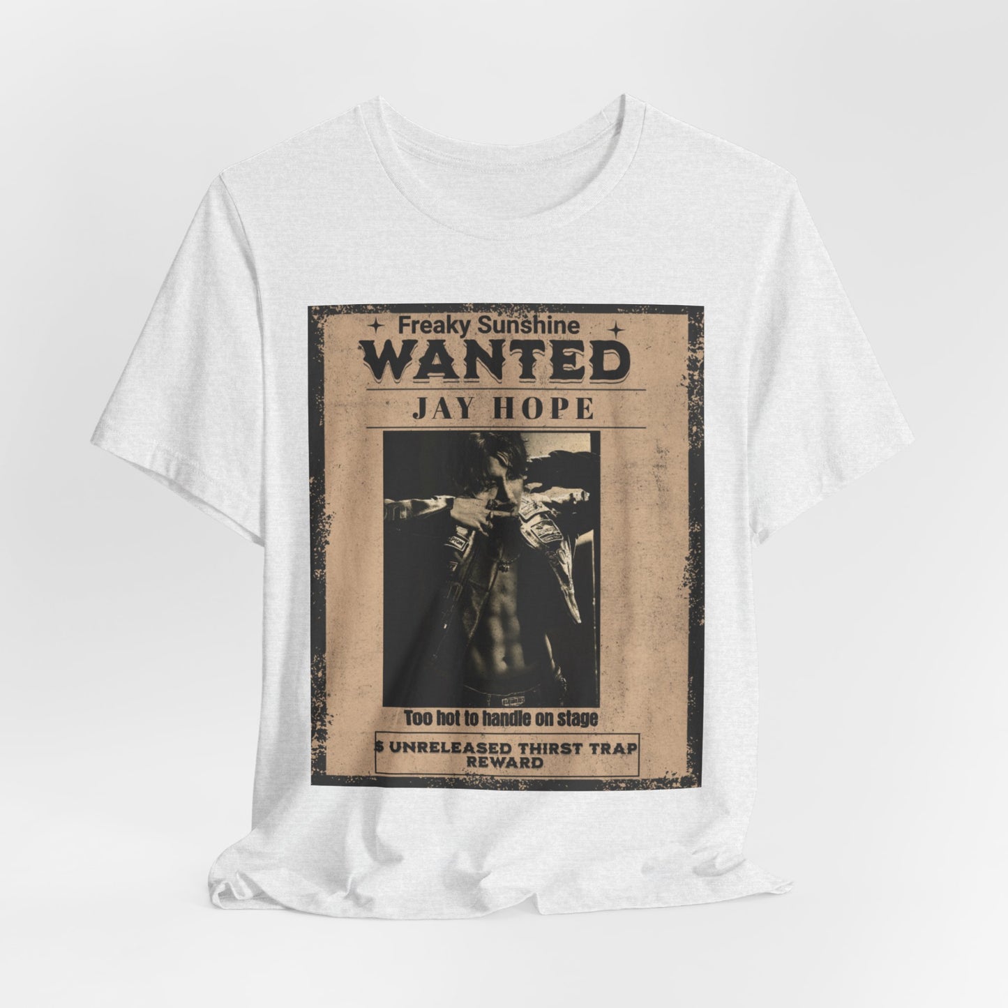 Wanted Poster Jay Hope T-Shirt — Vintage Western Graphic Tee