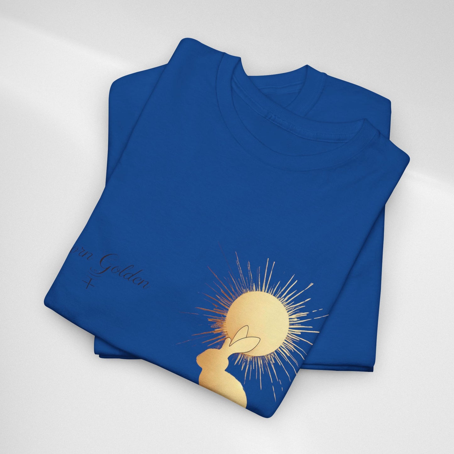 JK Golden Child T-Shirt — 'Born Golden' Cute Kids Illustration Tee
