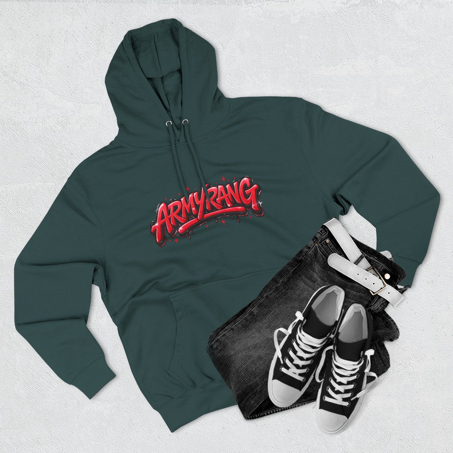 BTS Inspired Graphic Hoodie — Vibrant Group Portrait Streetwear