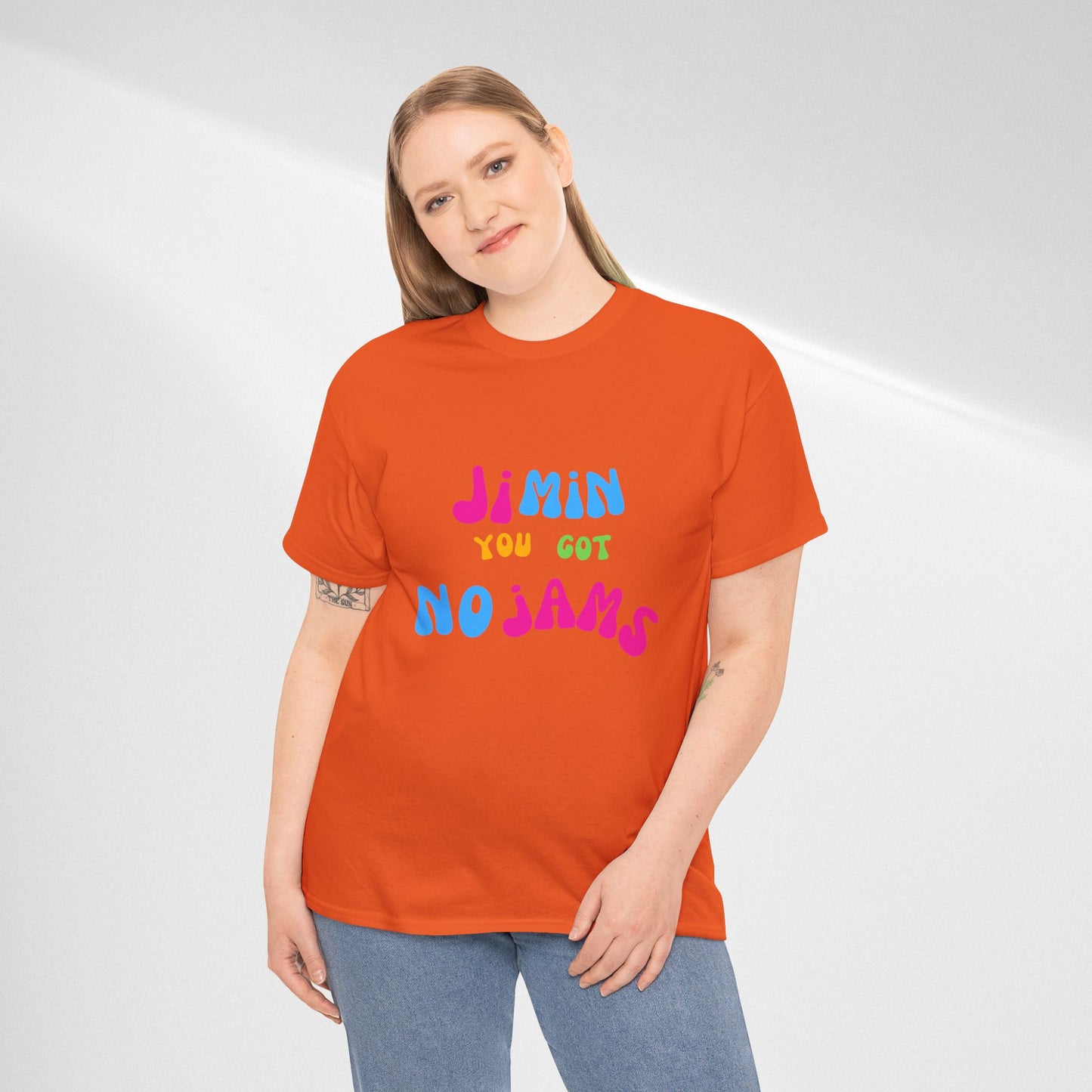 Jimin You Got No Jams T-Shirt — Colorful K-Pop Fan Tee