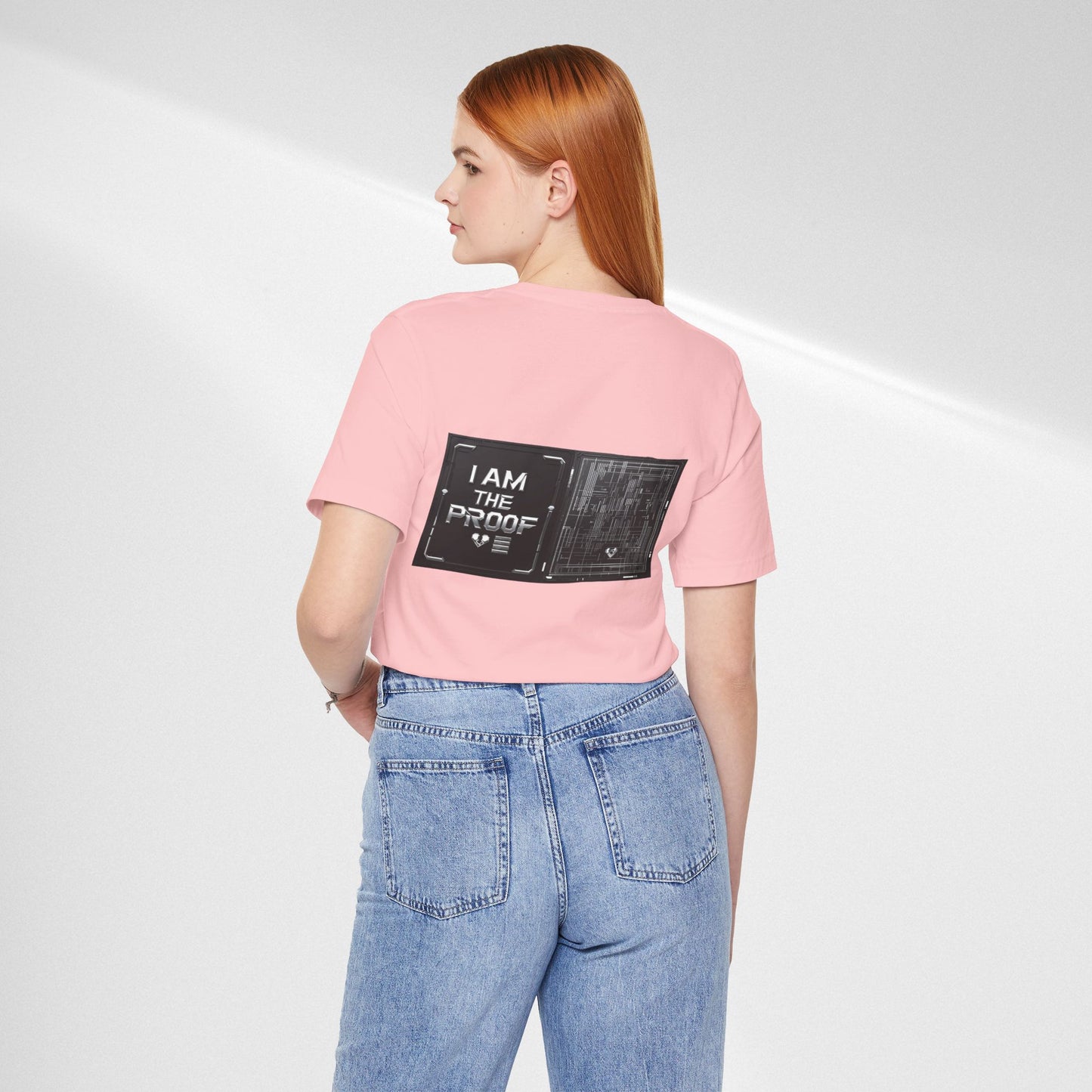 Bulletproof Vest Floral Tee — “I Am The Proof” Graphic T‑Shirt