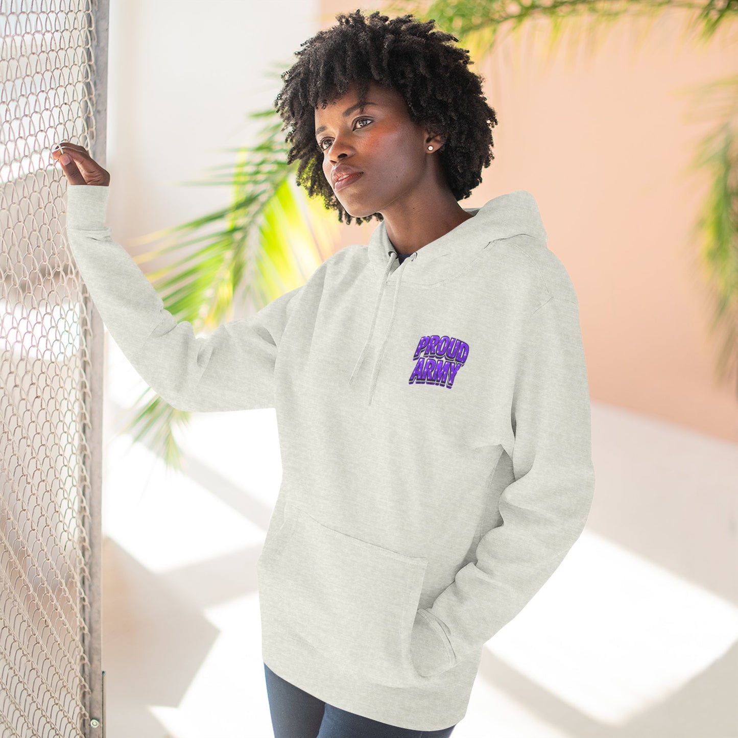 BTS Bangtan Photo-Panel Hoodie — 'Bangtan' 9-Eyes Graphic Fleece Hoodie