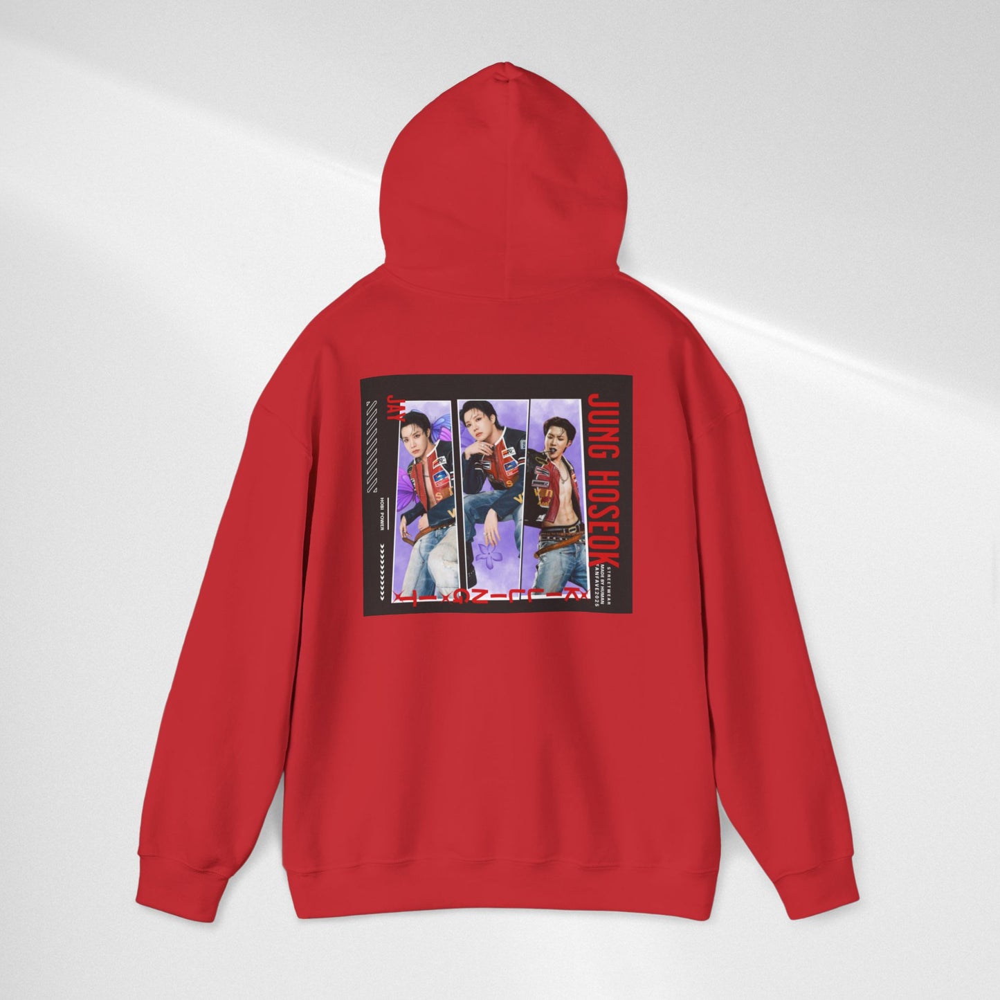 JHOPE Retro Band Photo Hoodie — Vintage Concert Graphic Pullover