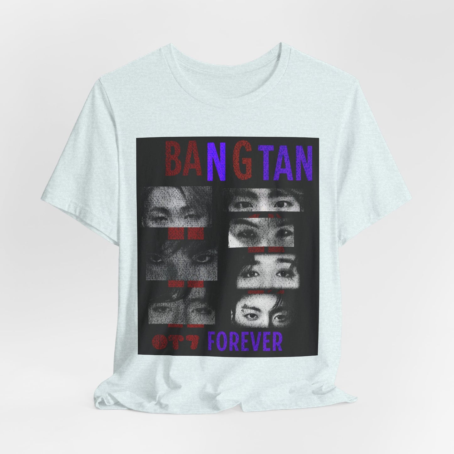 Bangtan Forever BTS Eyes Graphic Tee – K‑Pop Fan Shirt
