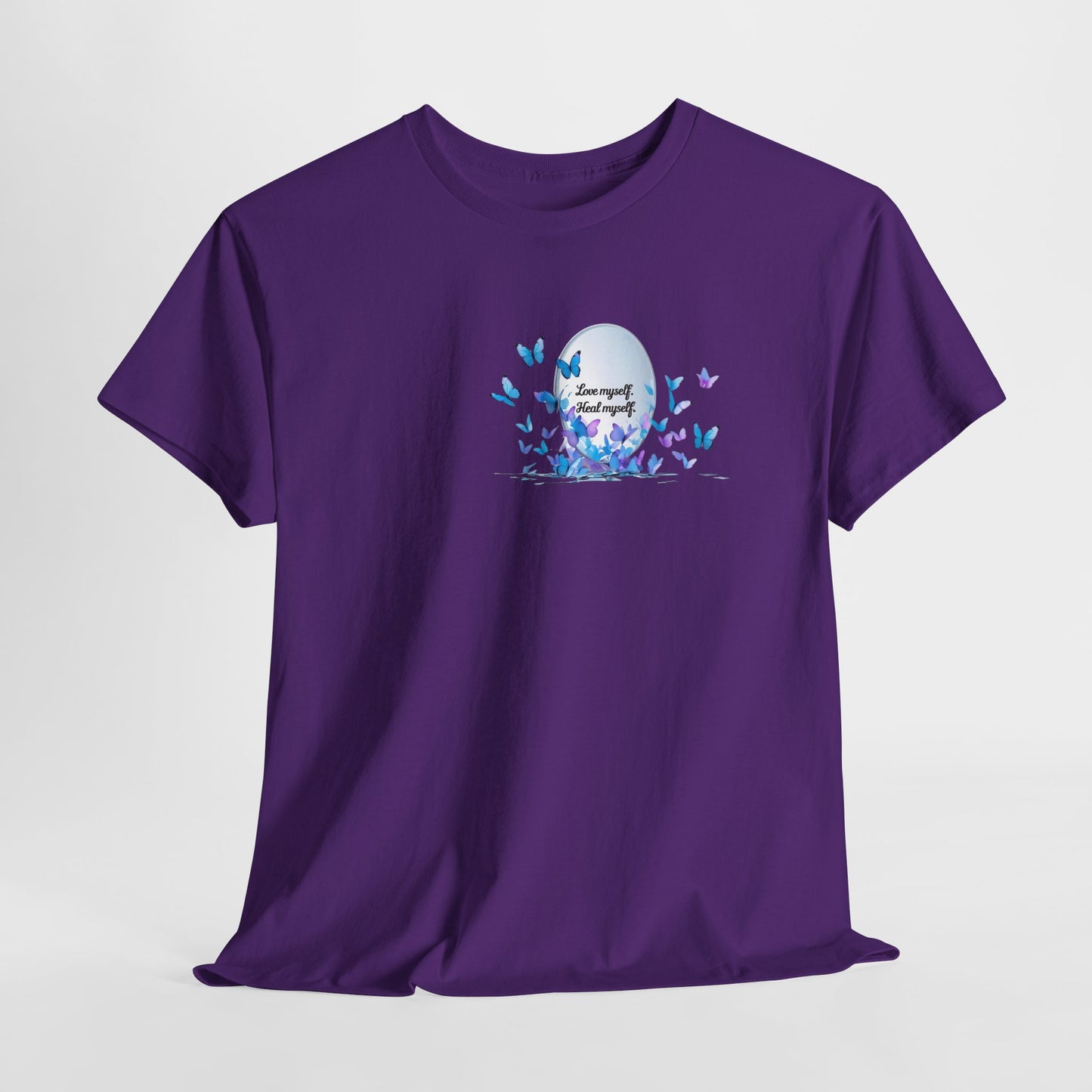 Butterfly Moon T-Shirt — "Strength Through Change" Inspirational Tee