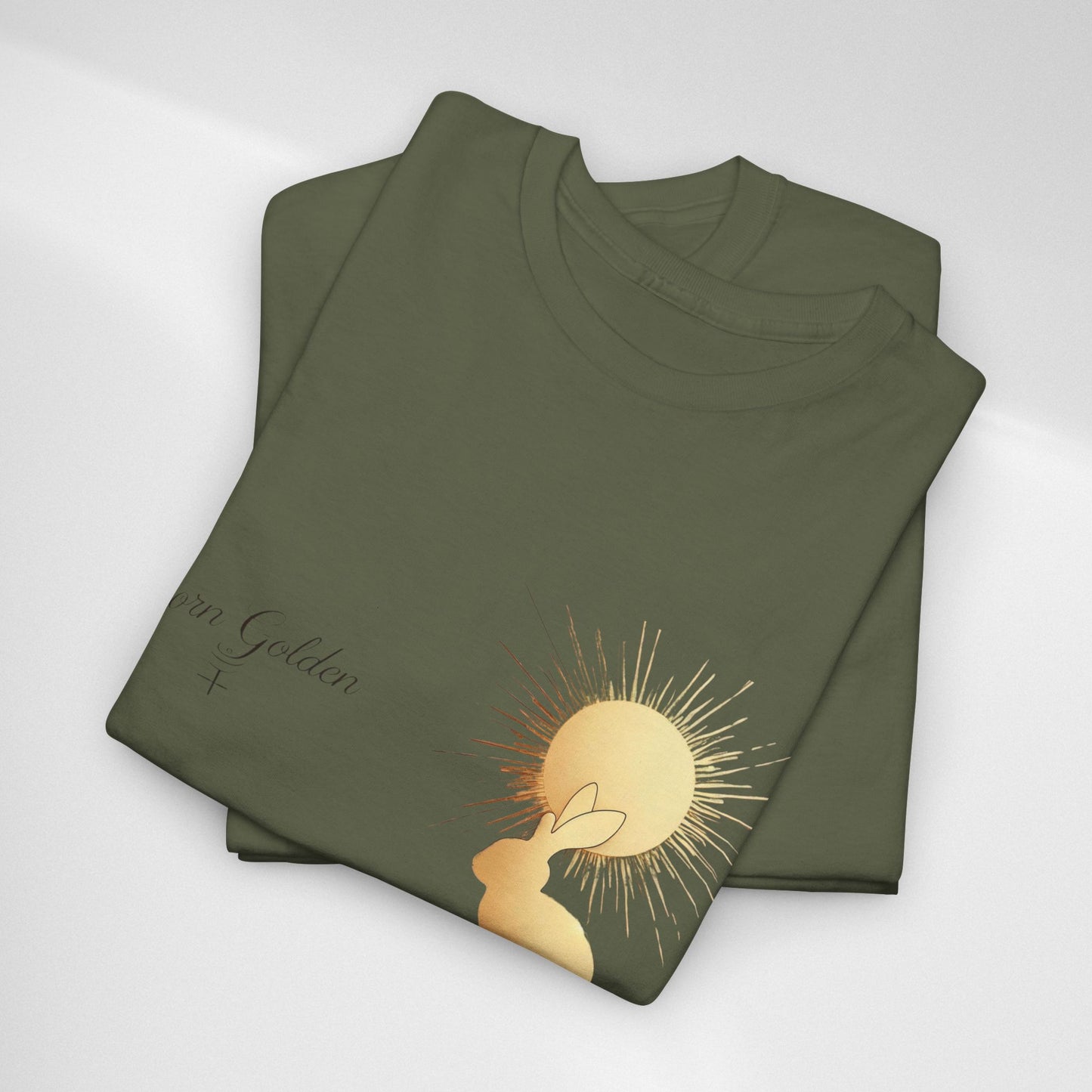 JK Golden Child T-Shirt — 'Born Golden' Cute Kids Illustration Tee