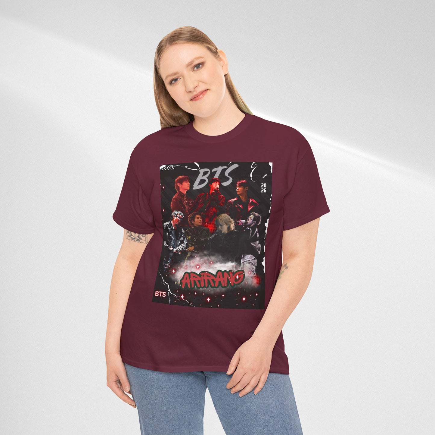 BTS Album Art Graphic Tee — 'Arirang' Fan Shirt