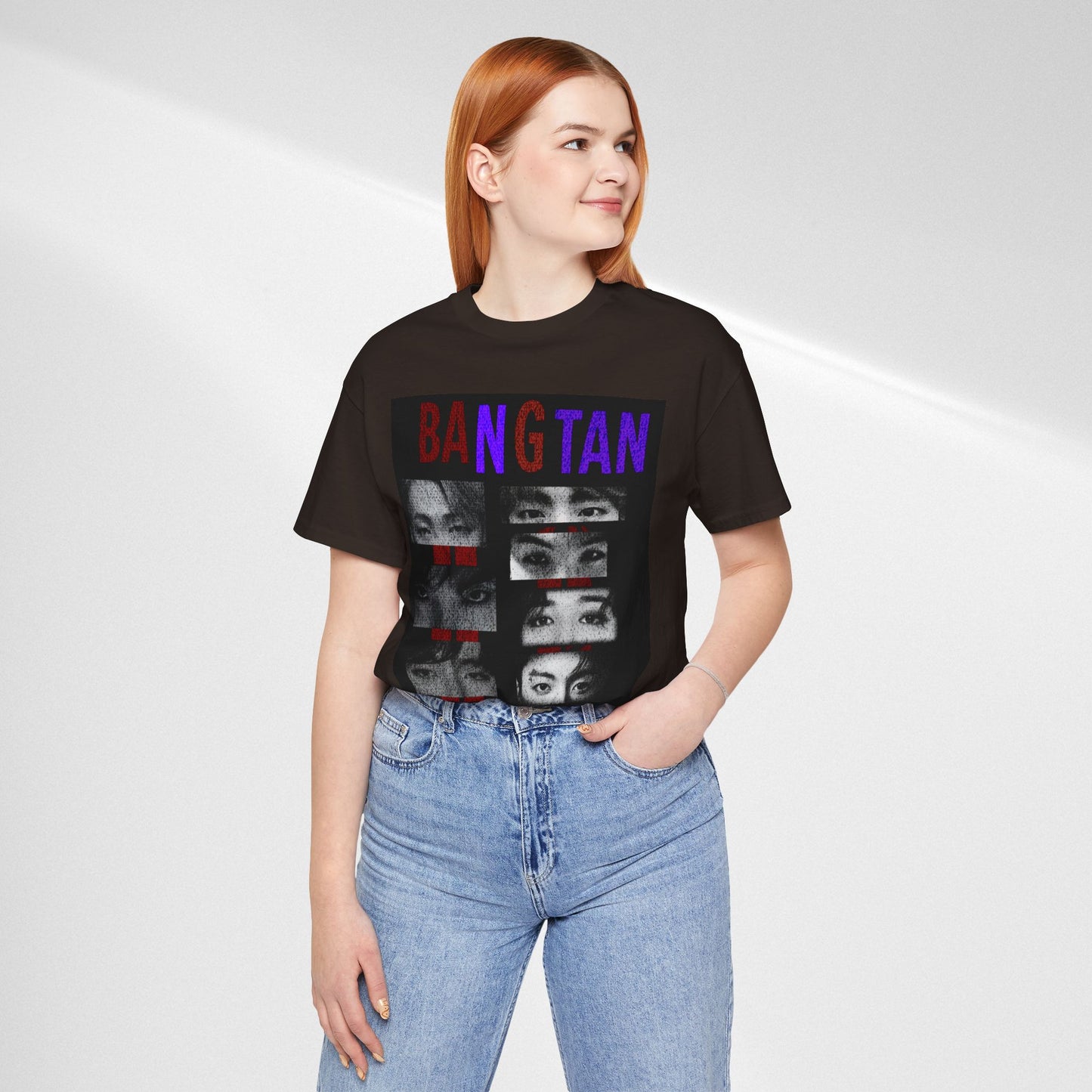 Bangtan Forever BTS Eyes Graphic Tee – K‑Pop Fan Shirt