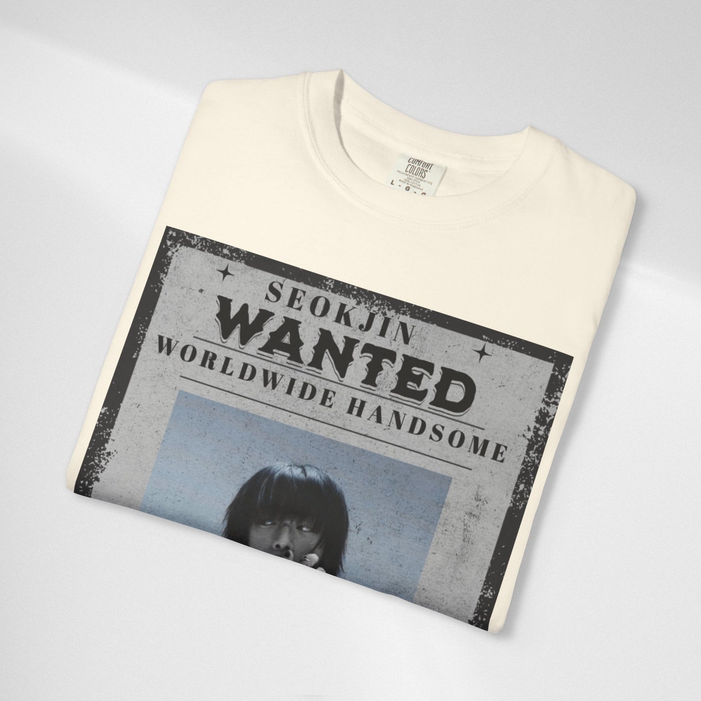 Seokjin "Wanted: Worldwide Handsome" Graphic T-Shirt