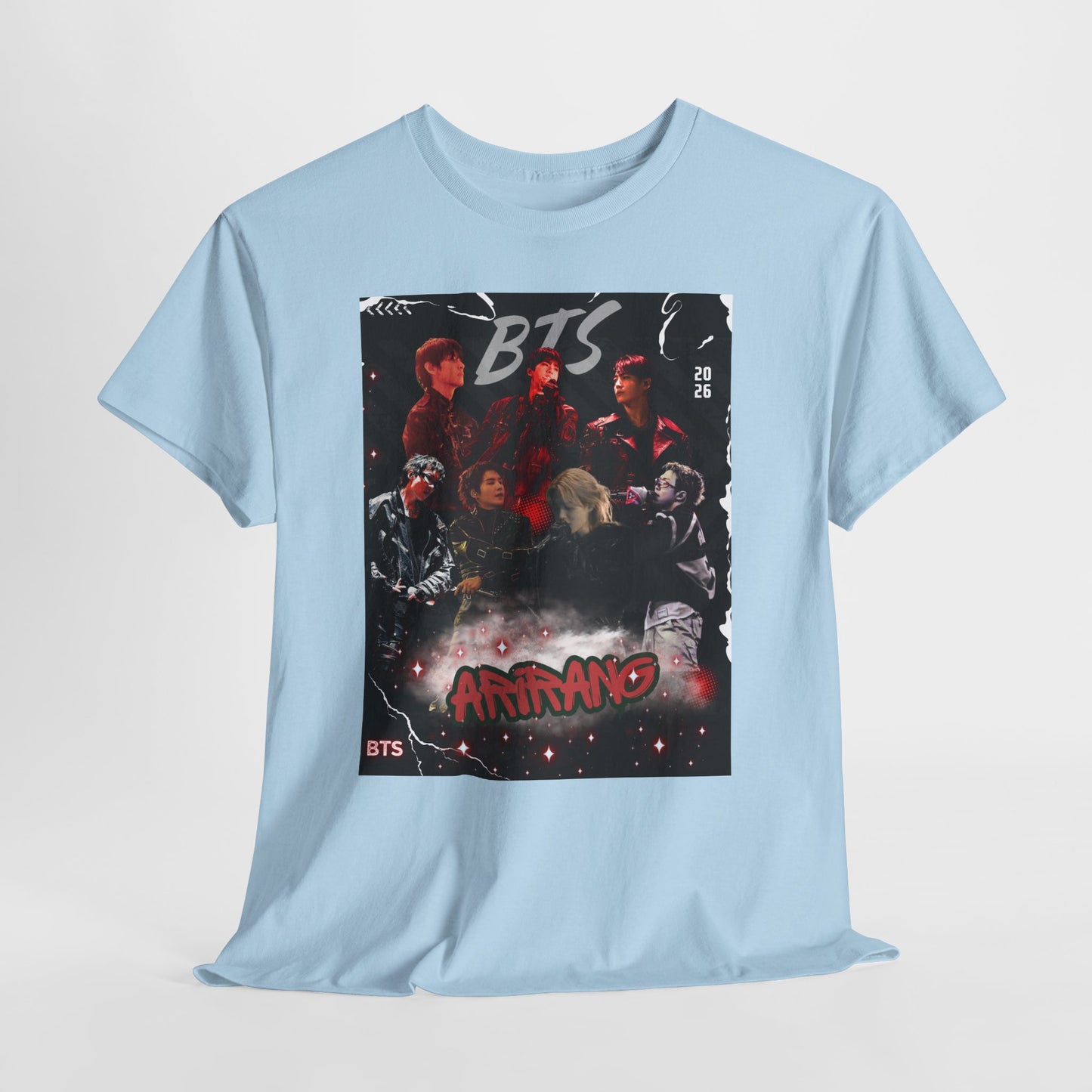 BTS Album Art Graphic Tee — 'Arirang' Fan Shirt