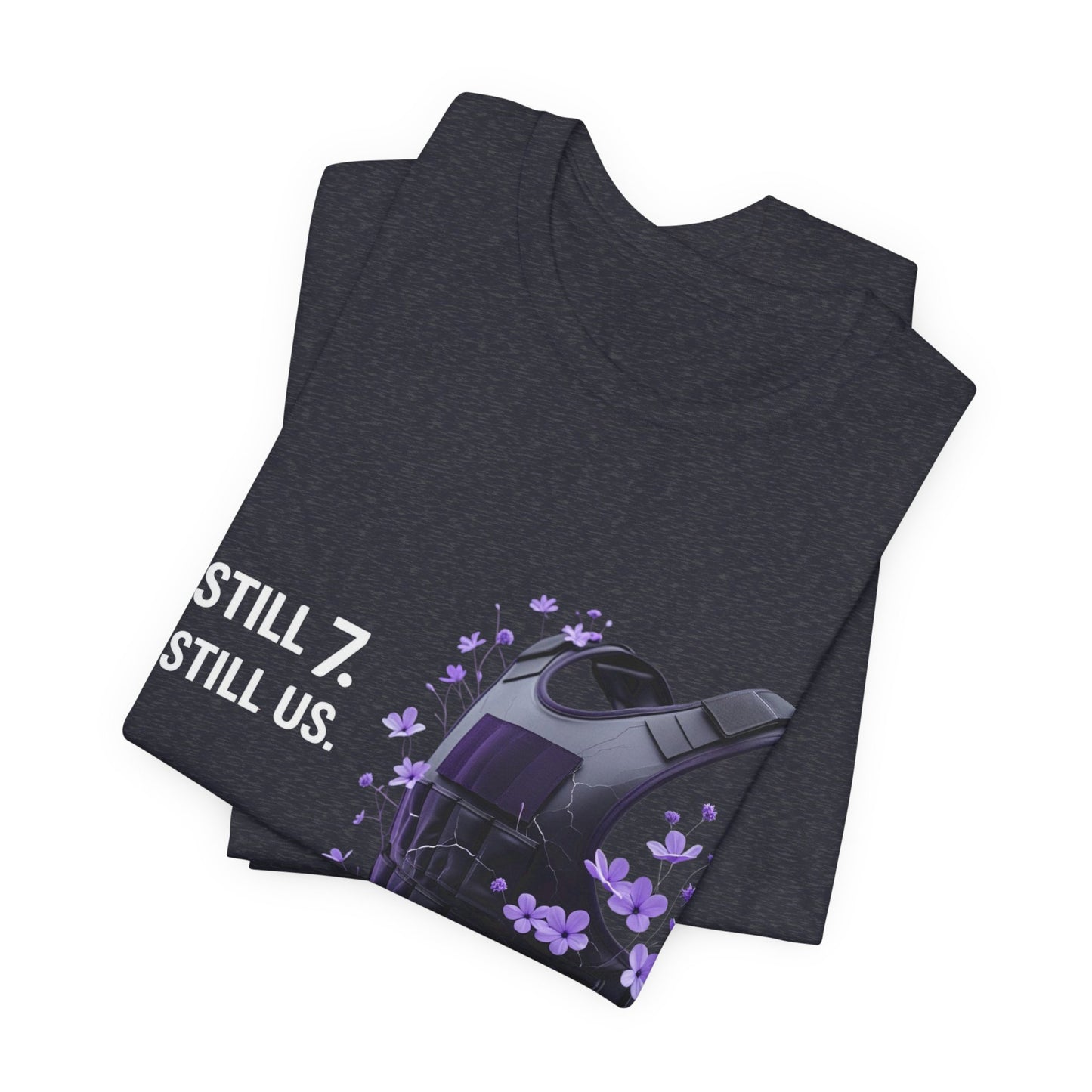 Bulletproof Vest Floral Tee — “I Am The Proof” Graphic T‑Shirt