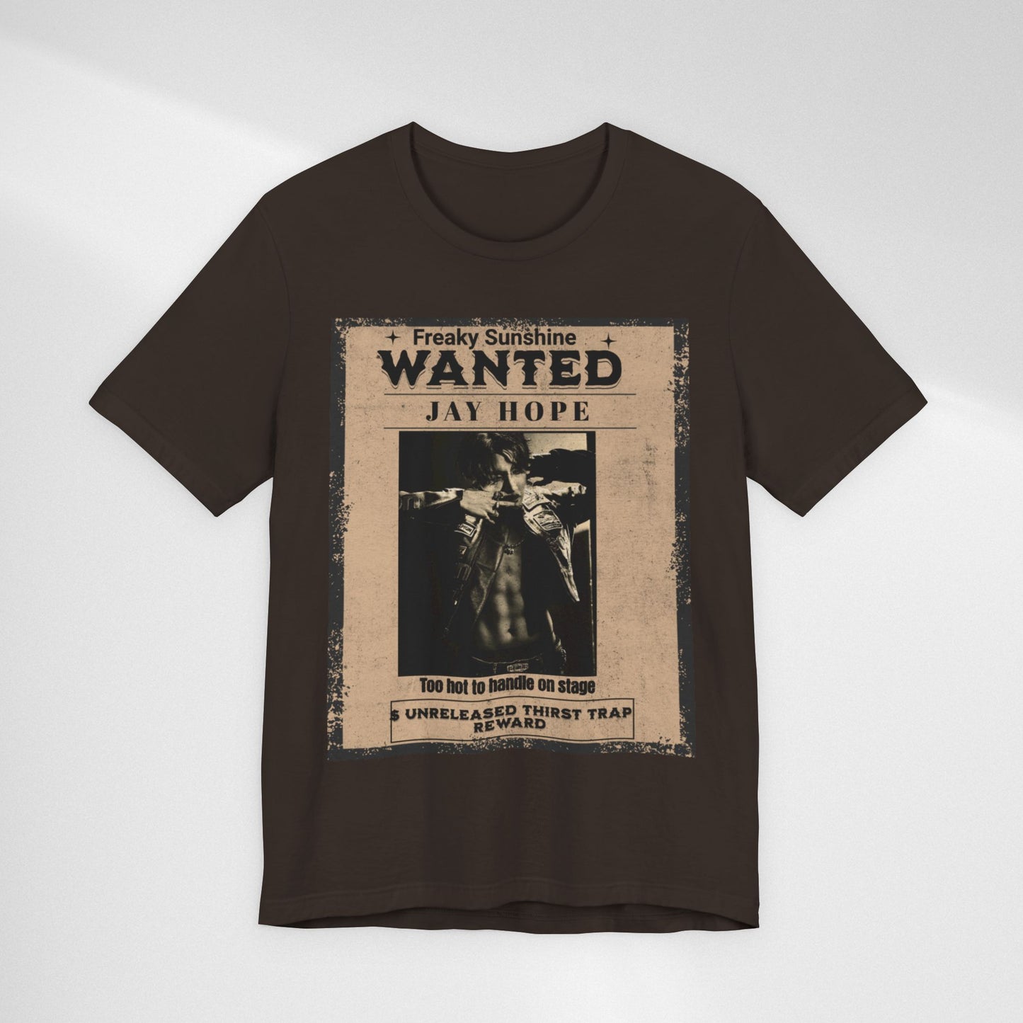 Wanted Poster Jay Hope T-Shirt — Vintage Western Graphic Tee