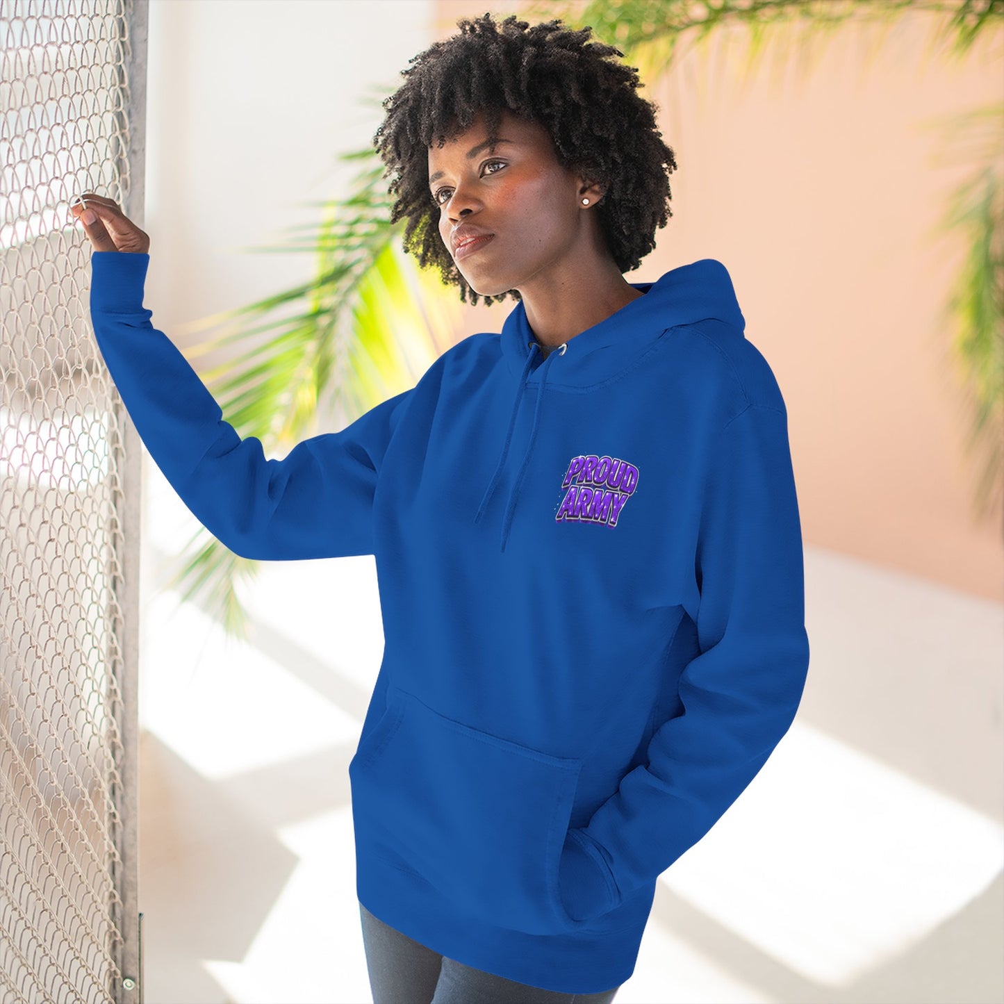 BTS Bangtan Photo-Panel Hoodie — 'Bangtan' 9-Eyes Graphic Fleece Hoodie