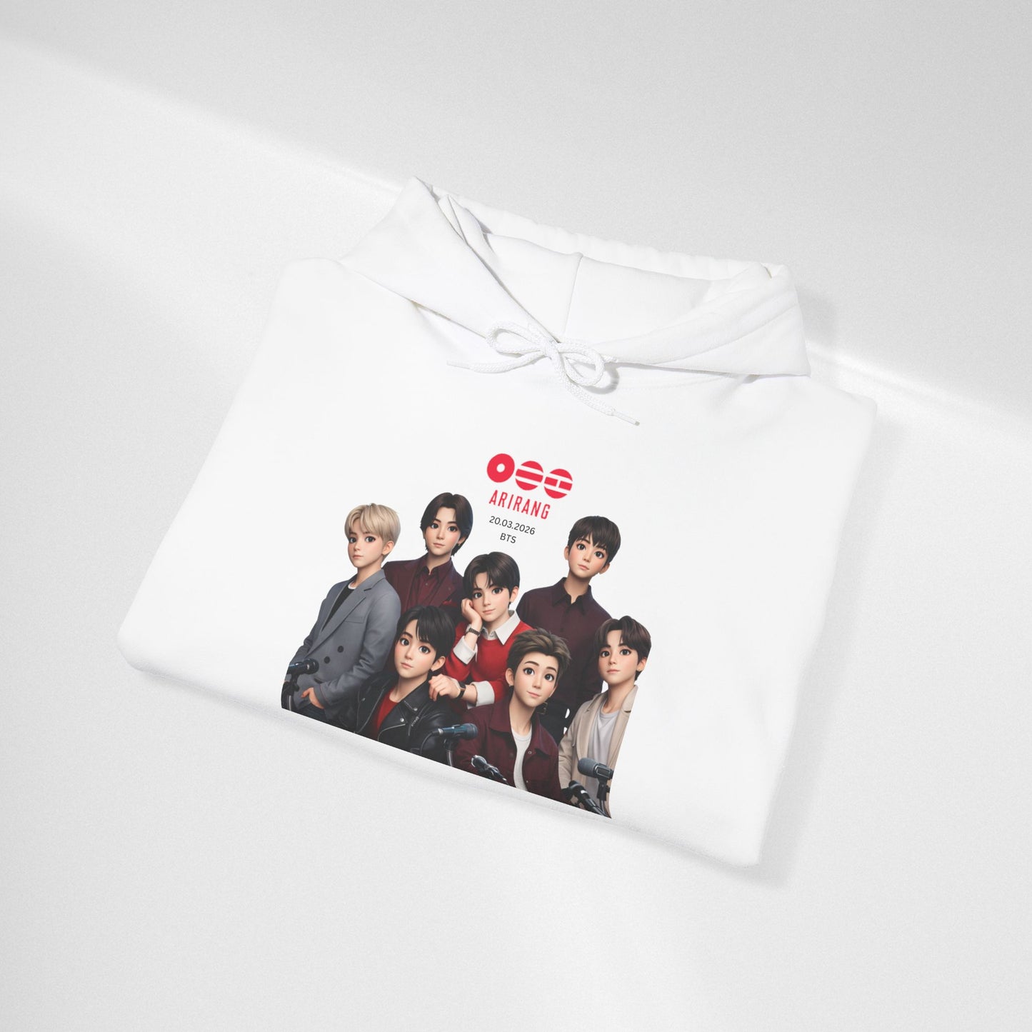 BTS Group Photo Hoodie – Korean Boy Band Pullover