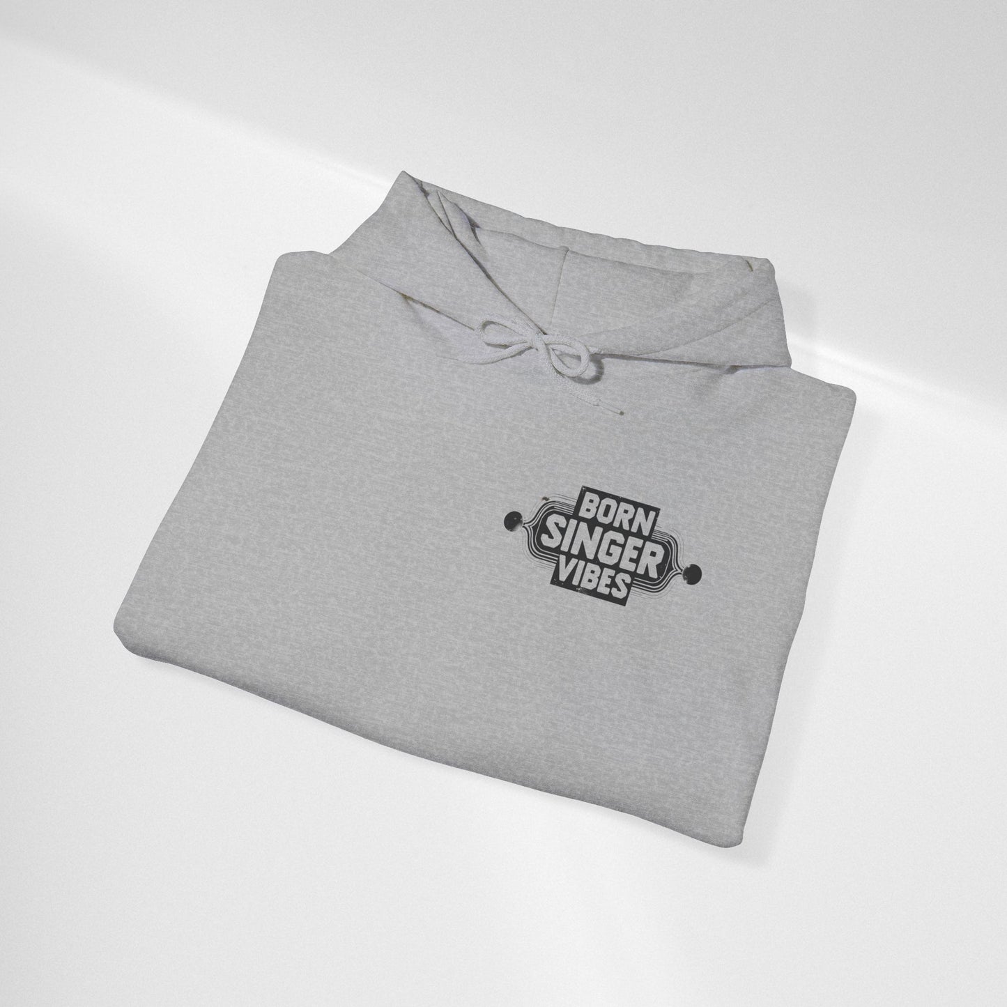 Hoodie - Born Singer Vibes Graphic Pullover
