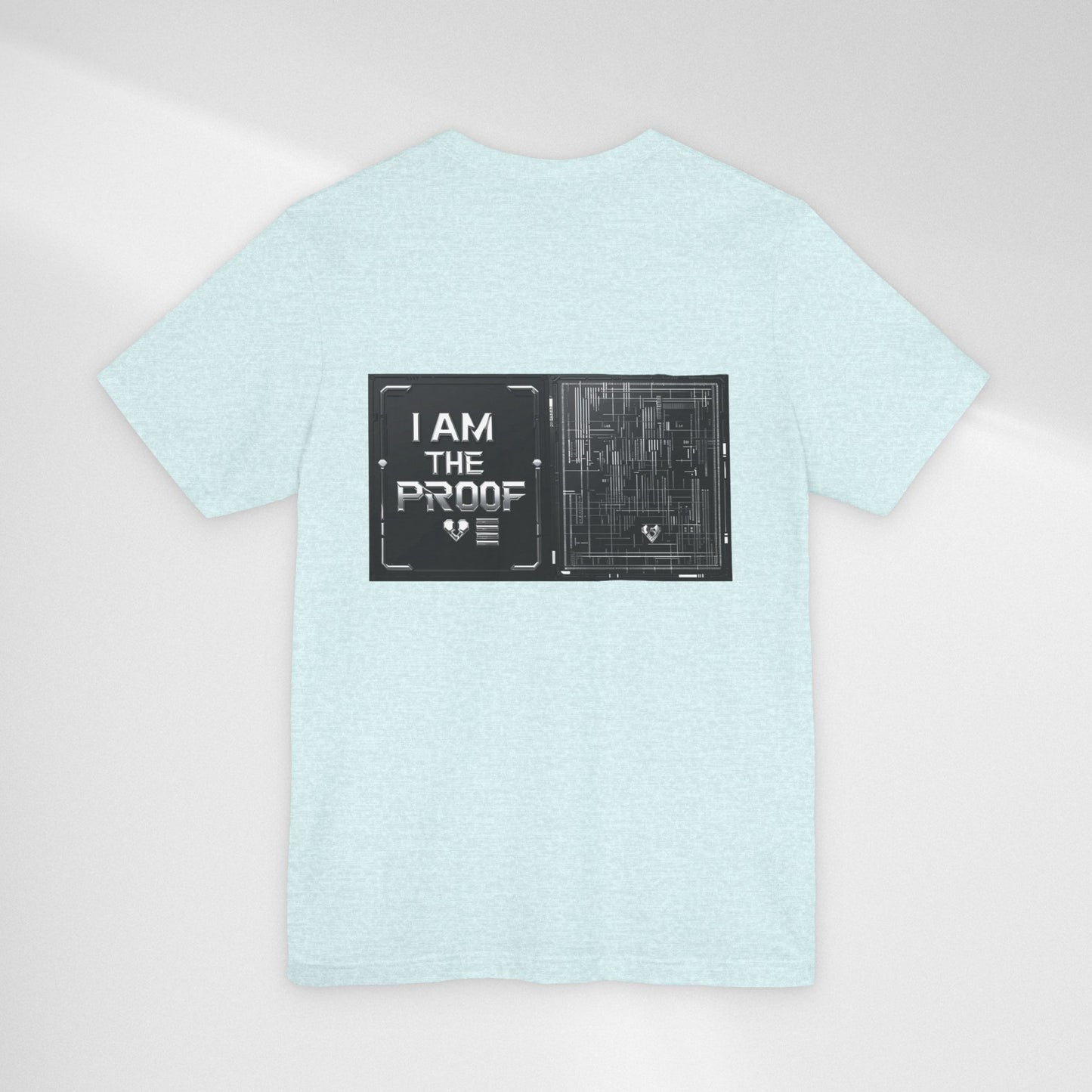 Bulletproof Vest Floral Tee — “I Am The Proof” Graphic T‑Shirt