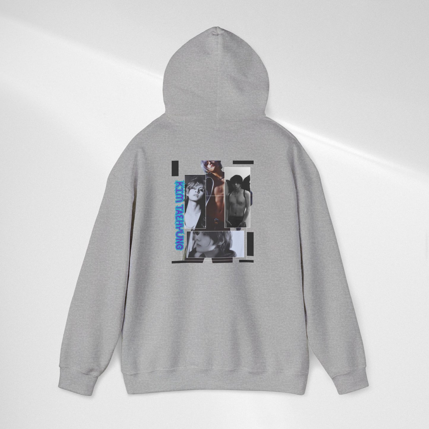 TAE Hoodie — Graphic Photo Collage 'Goth Romance' Streetwear Pullover